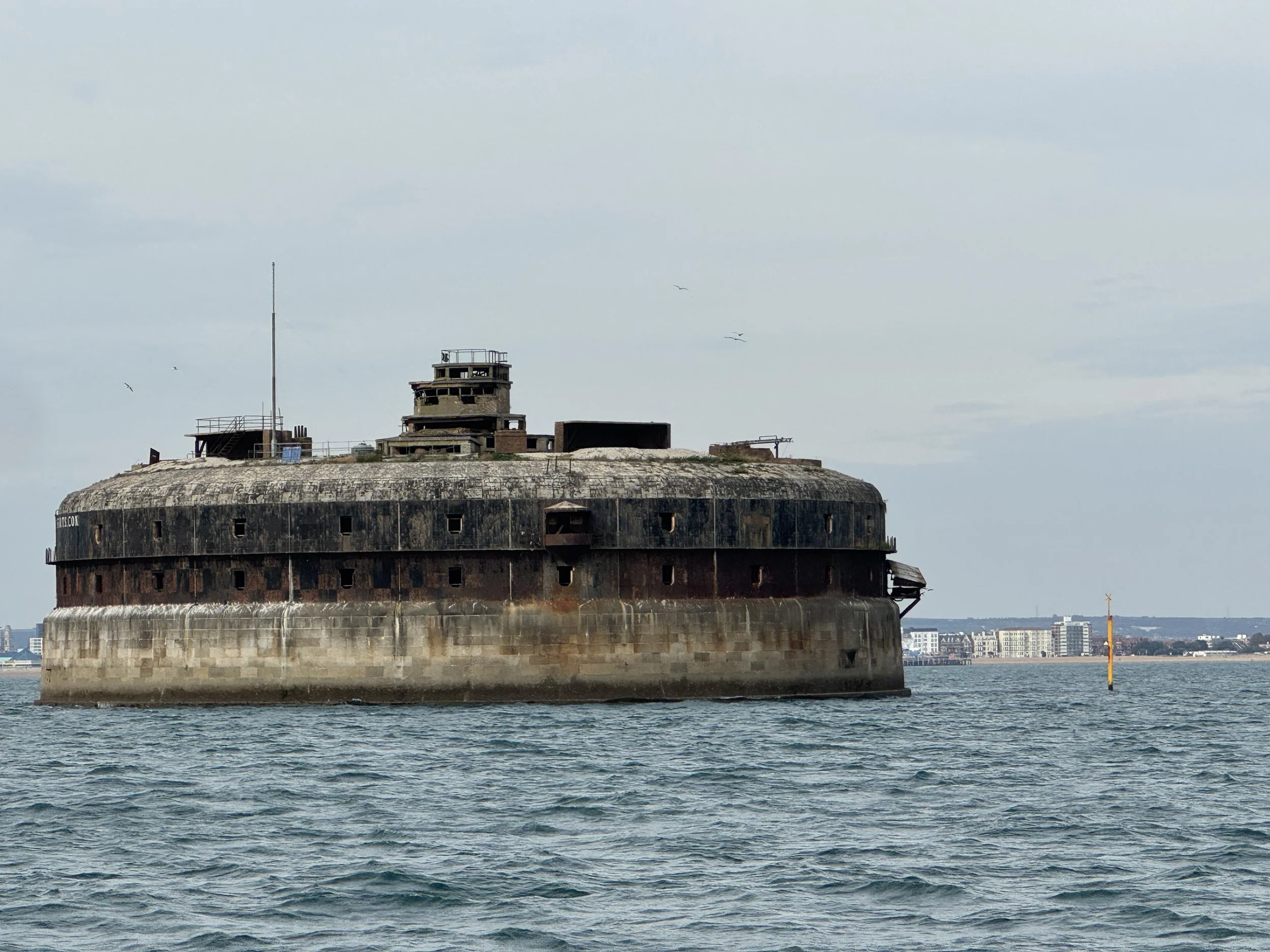   Solent Fort (one of four) built to defend Portsmouth.  