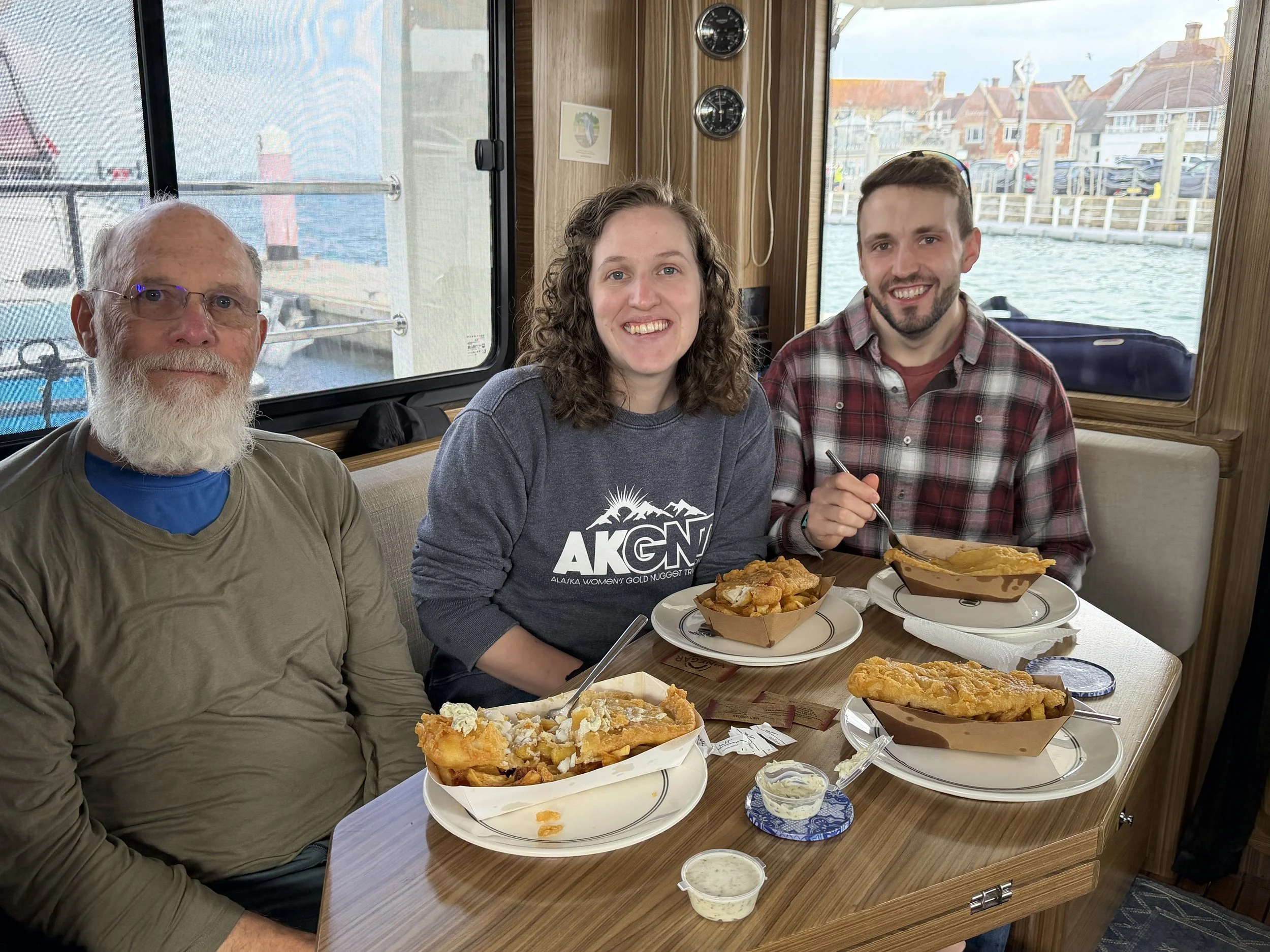   If you visit the Blue Crab in Yarmouth for fish and chips (highly recommend) order a ‘small’, and share it with a friend.  They are massive!  