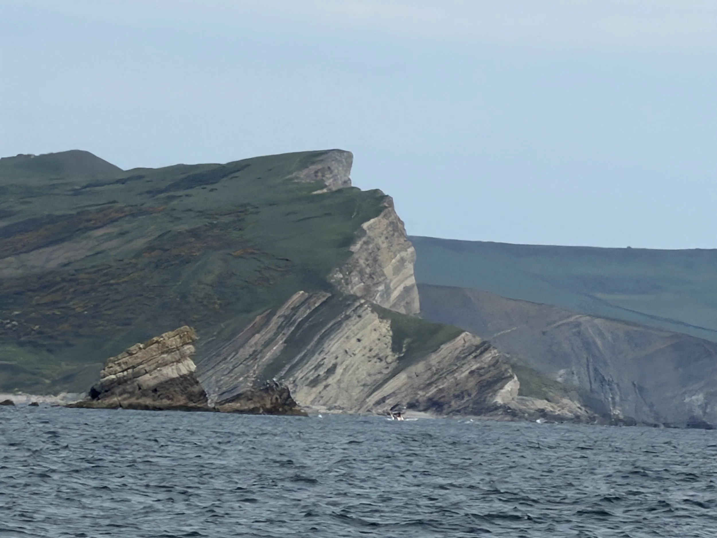   Layered cliffs  