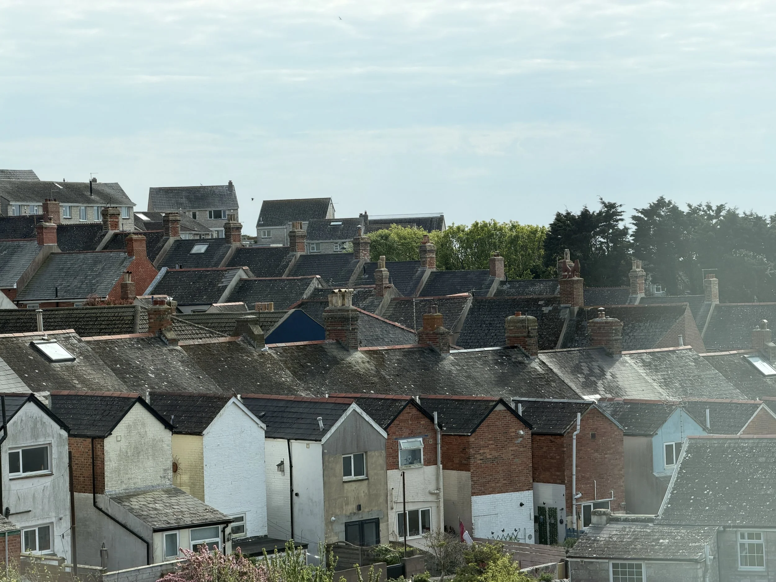   So many chimneys  