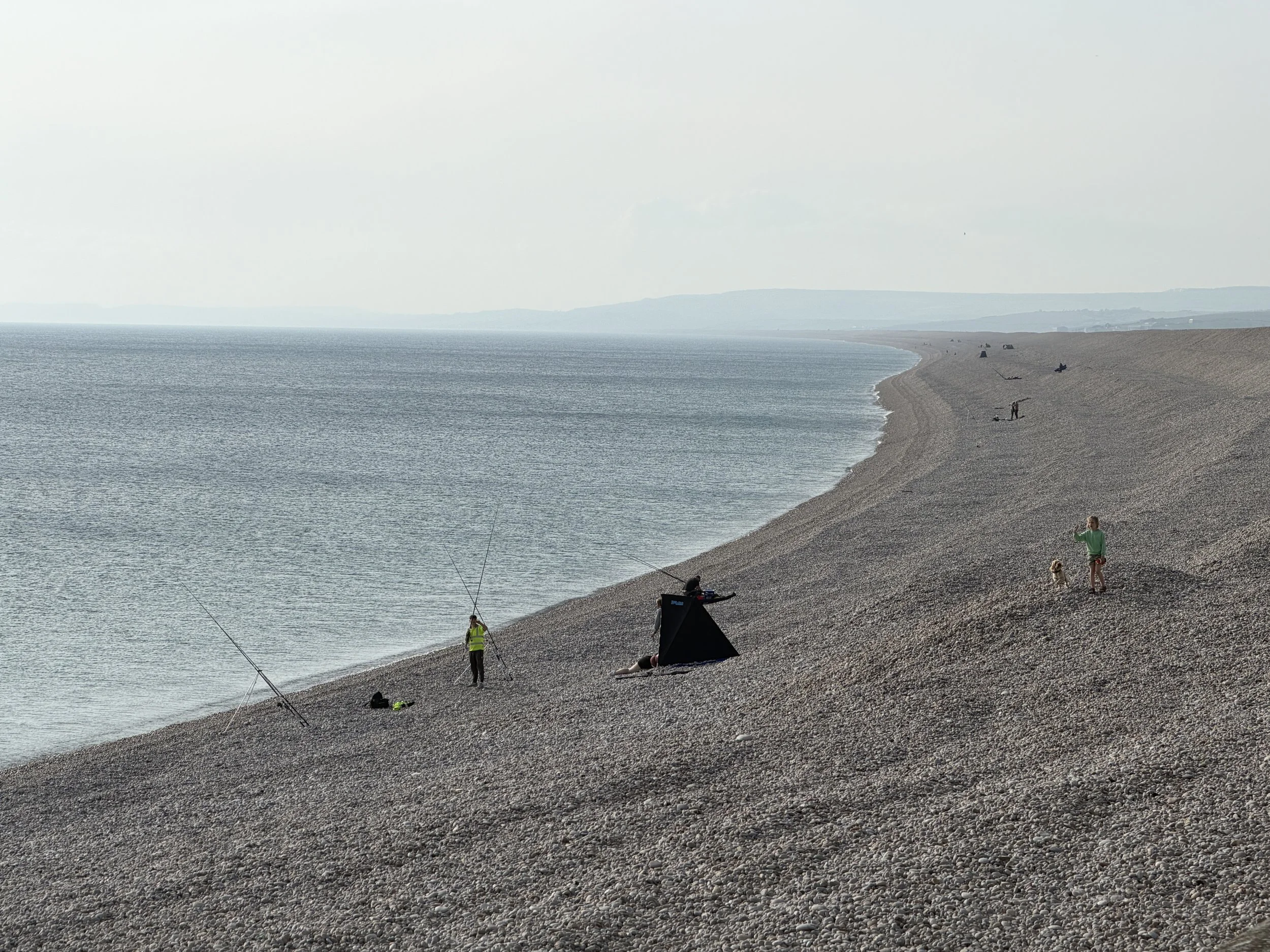   Miles and miles of beach…  