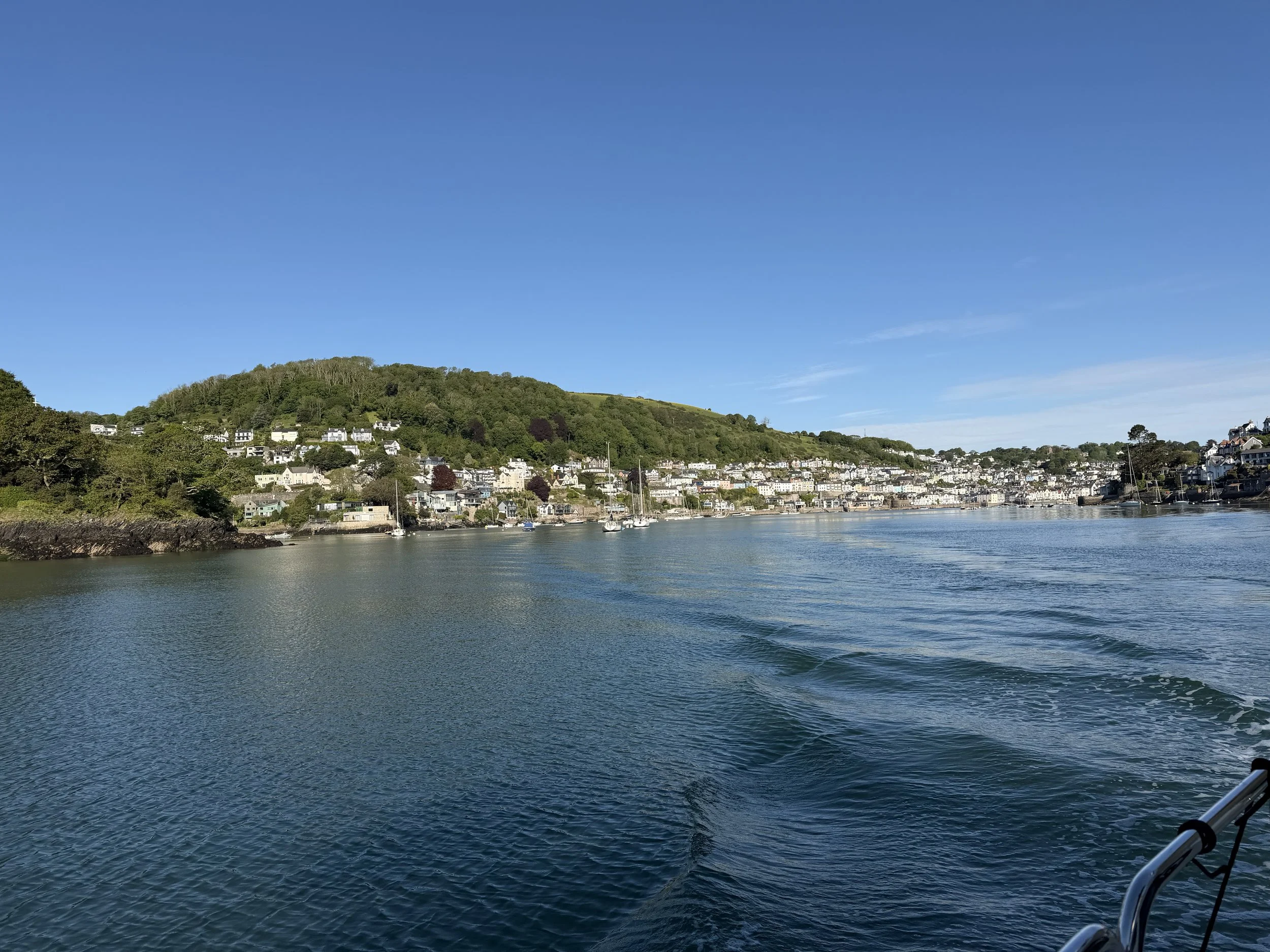   Leaving the River Dart  