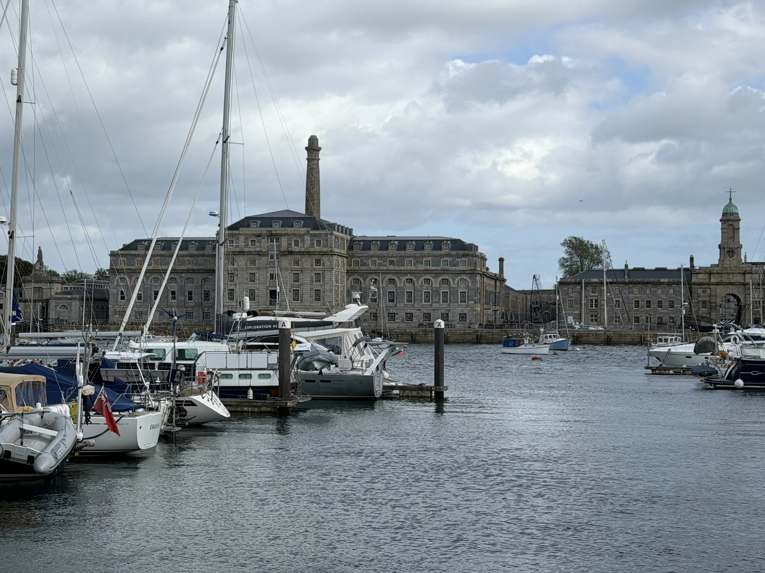   Picturesque marina  