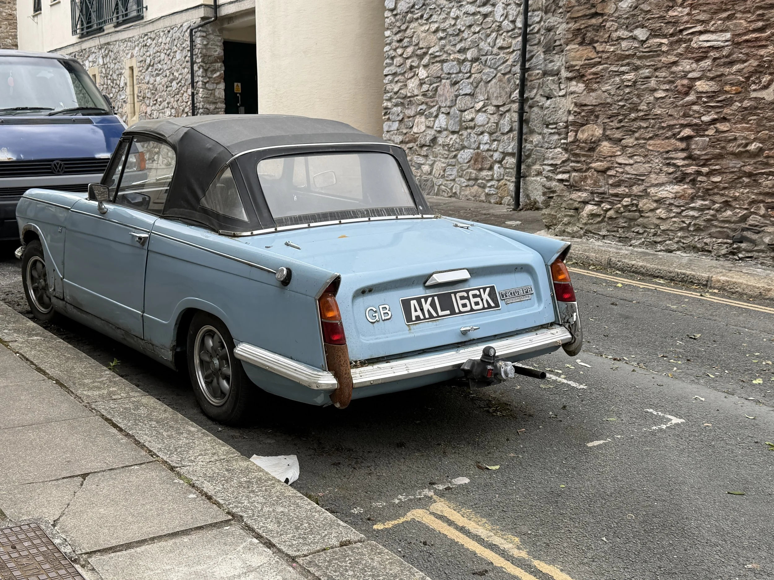   Cool cars on the way to the Chandlery.  