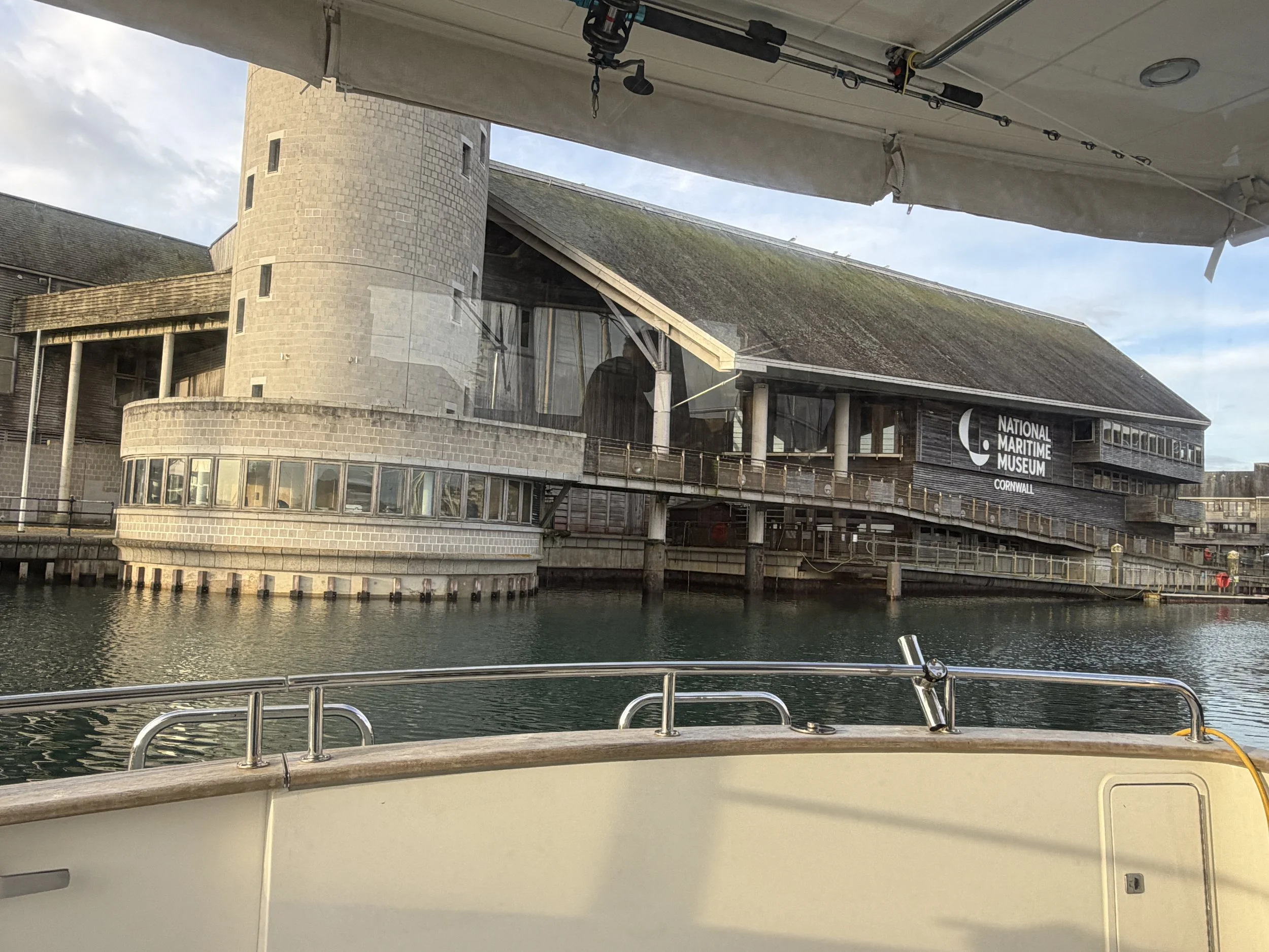   Literally berthed at the Maritime Museum  