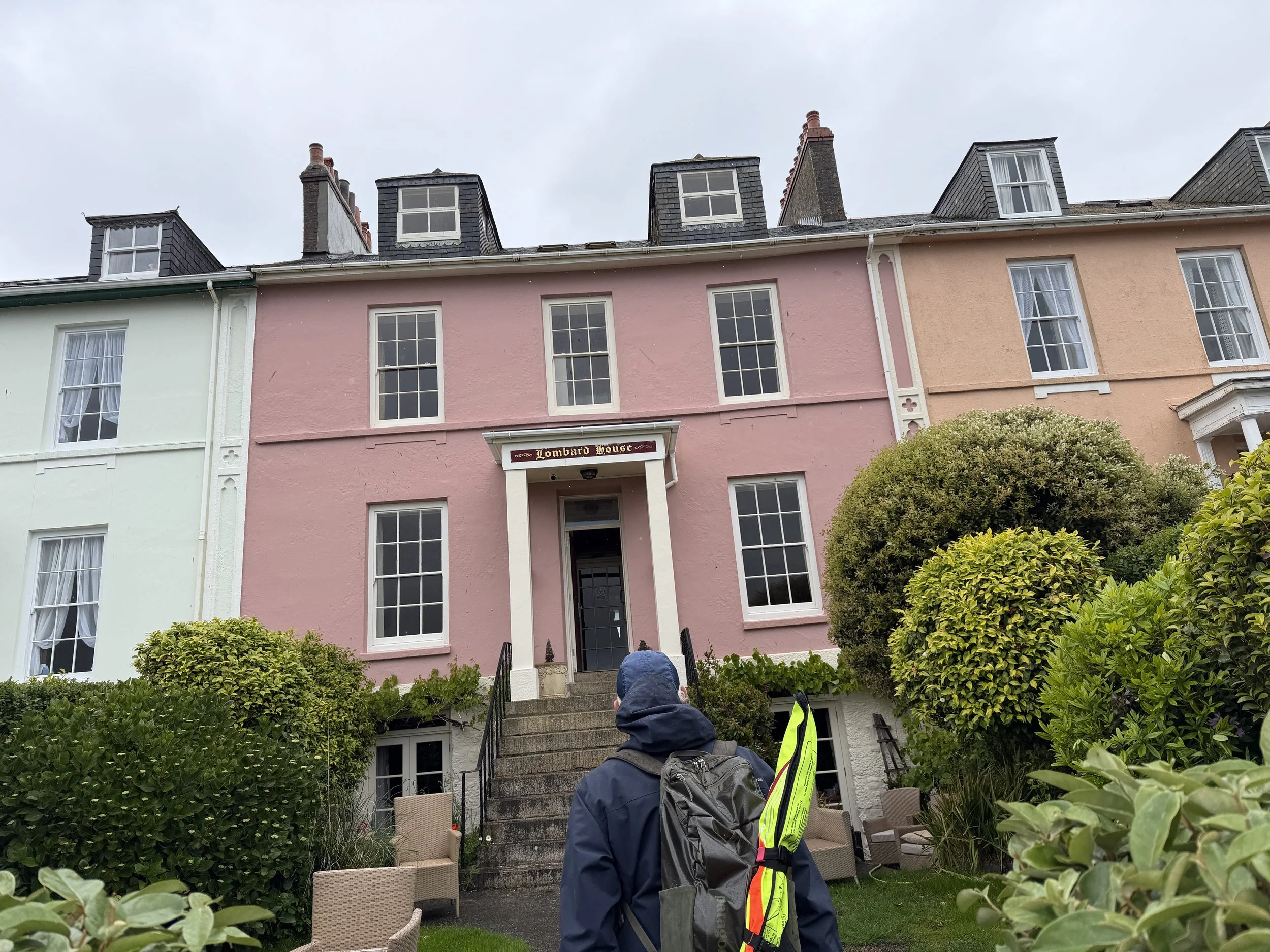   Our guest house in Penzance  