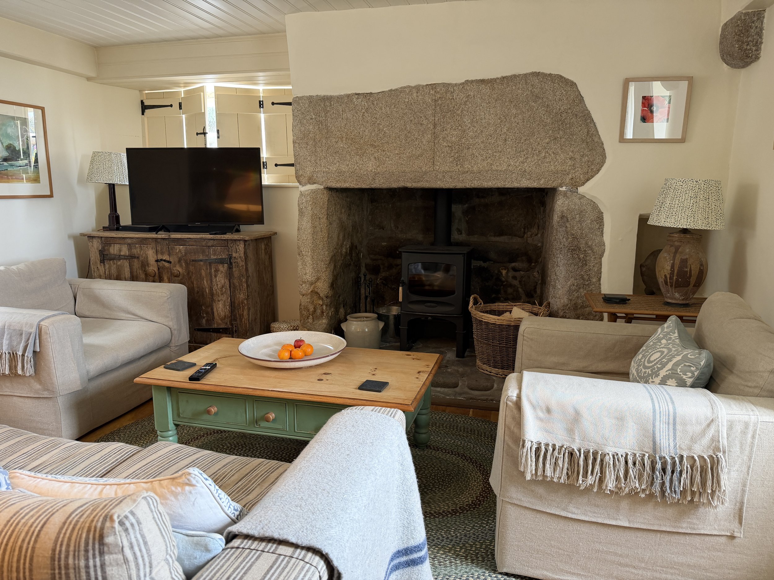   Sitting room in the Guard House  