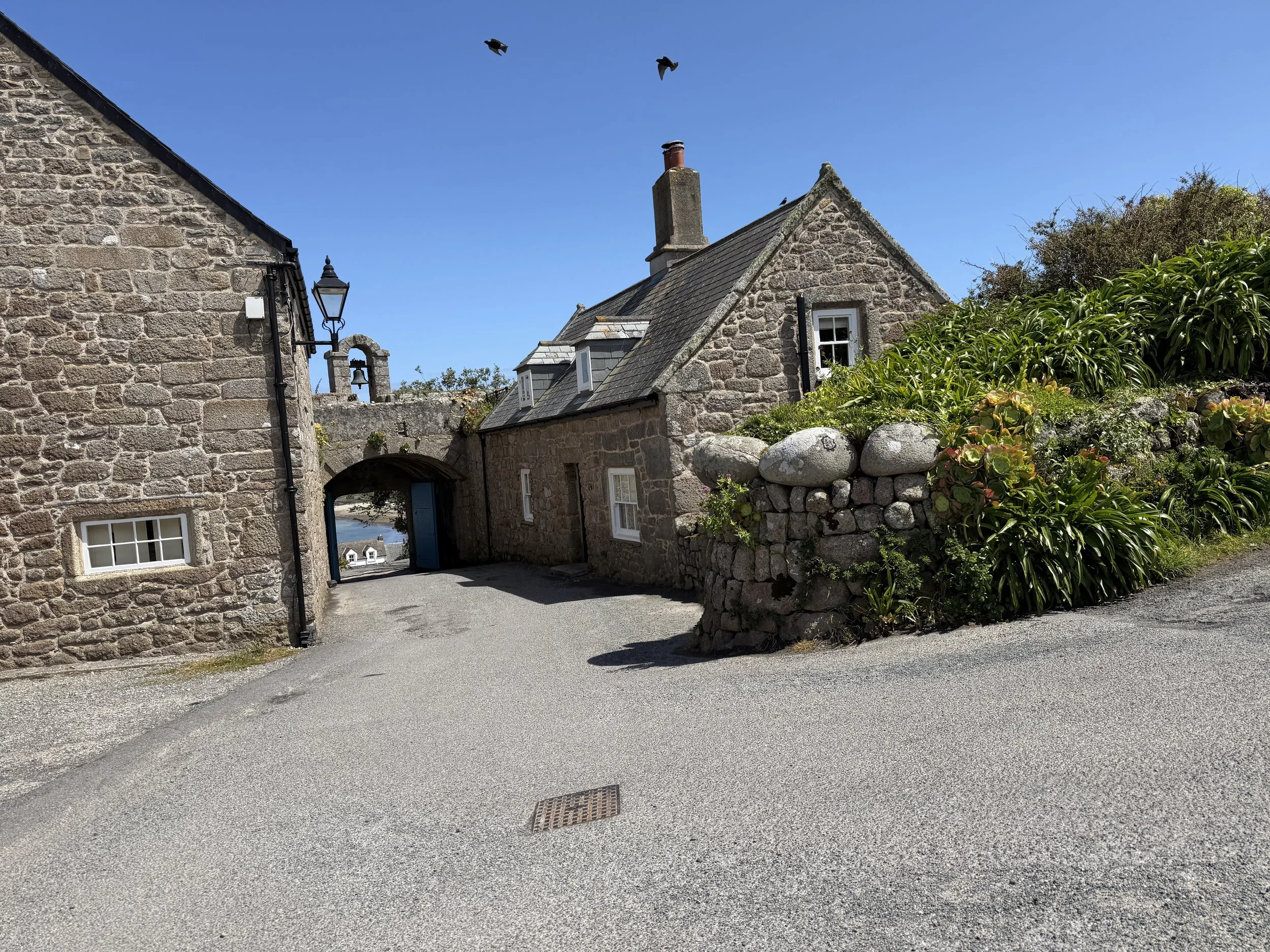   Guard House on the left.  