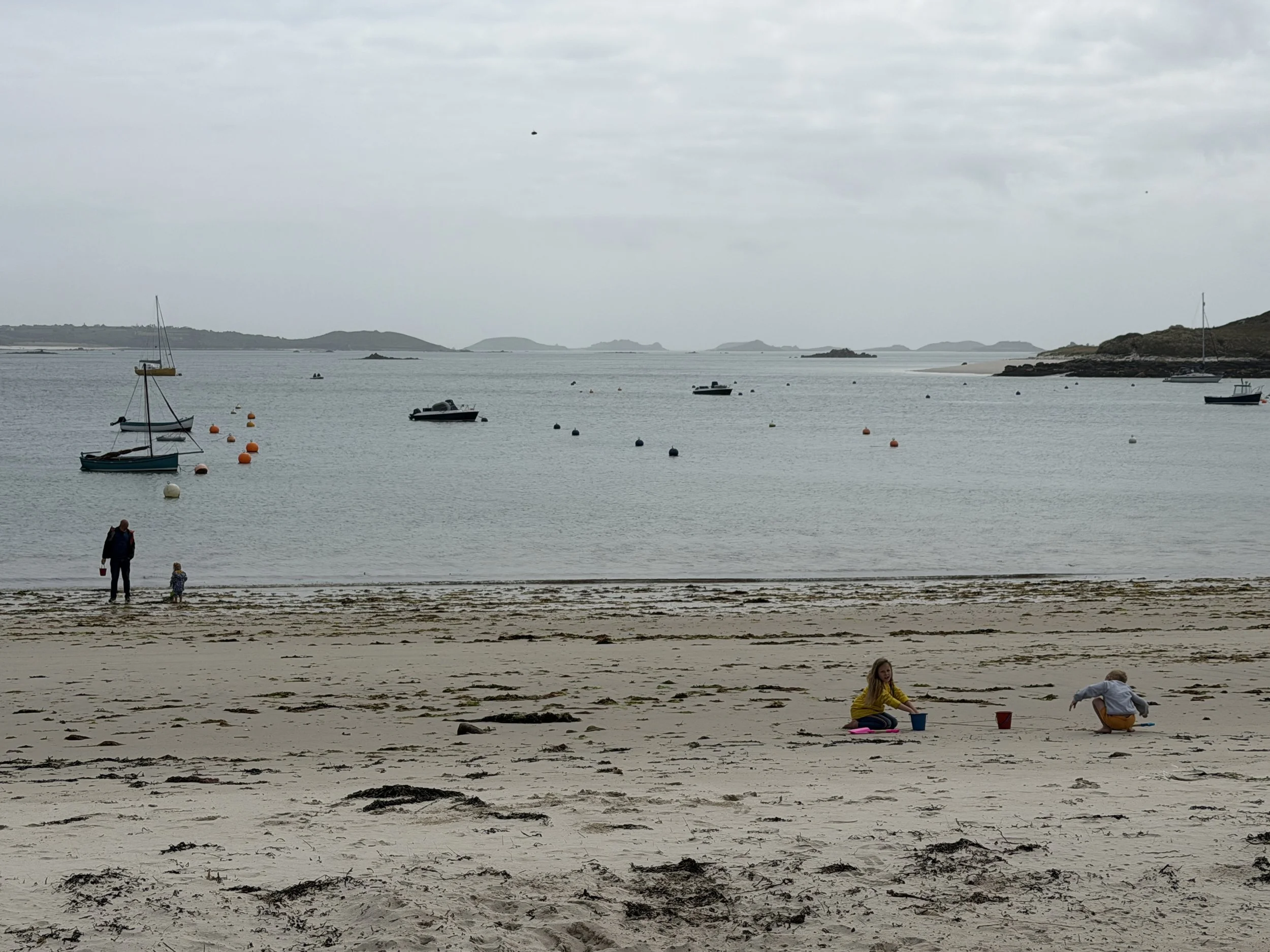   And on past a beach.  
