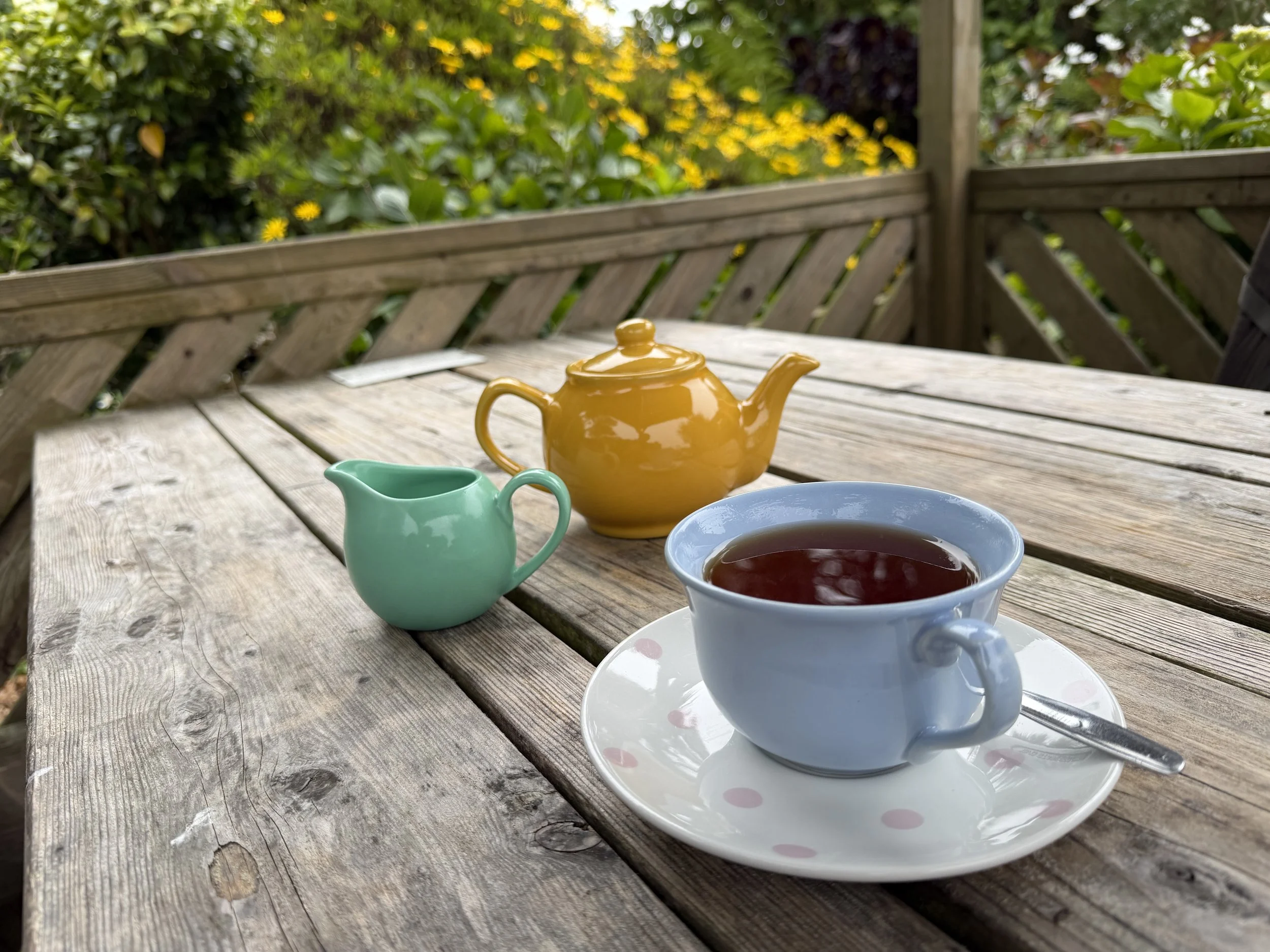   And a cuppa, of course.  