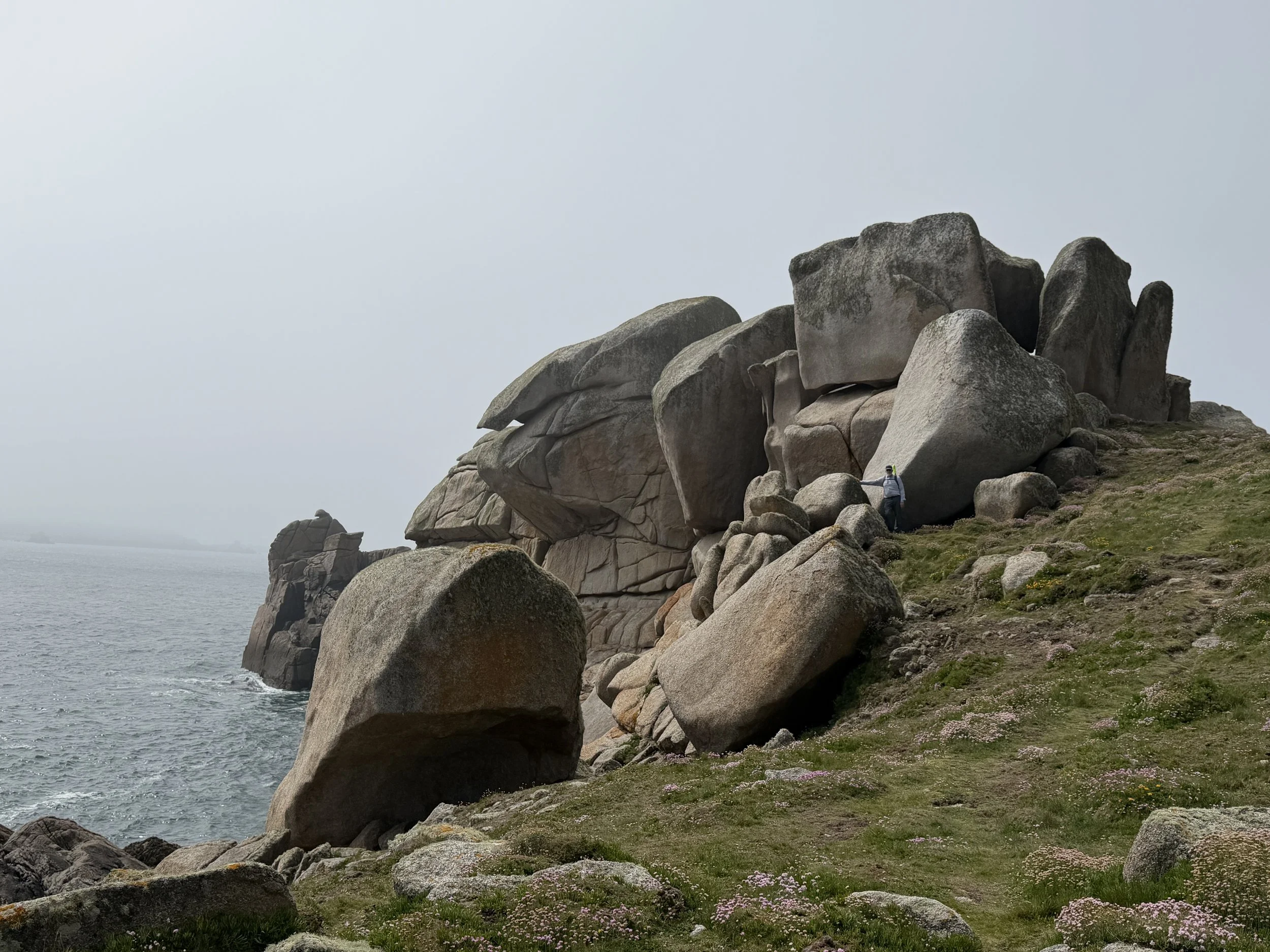   These boulders were enormous!  