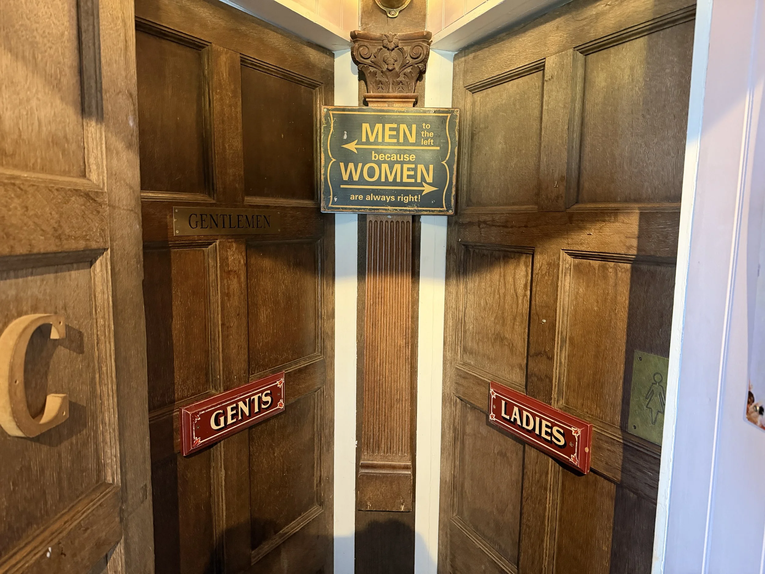   We also enjoyed the toilets  