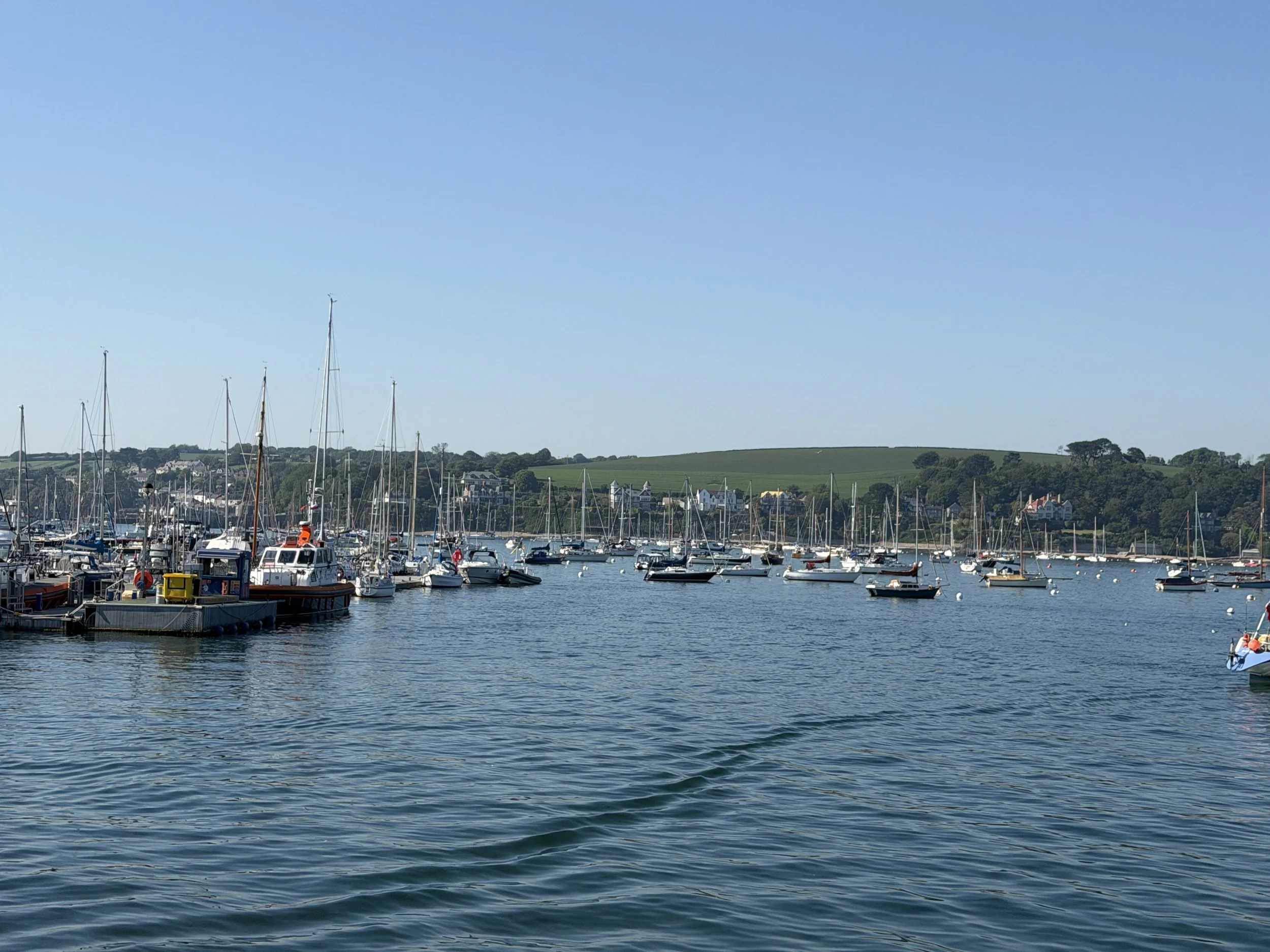   River Fal views.  