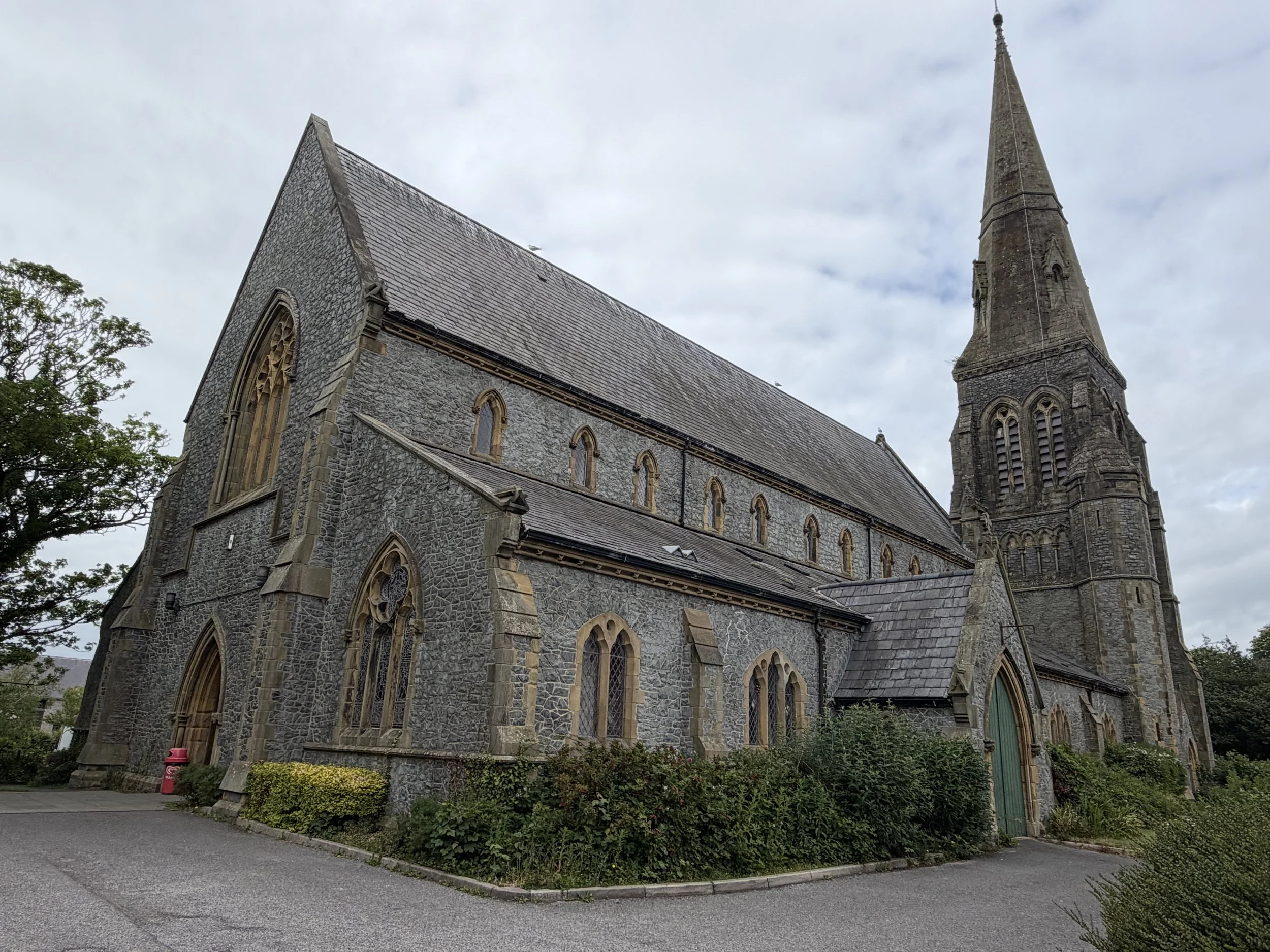   This church sits just outside of the walled town.  