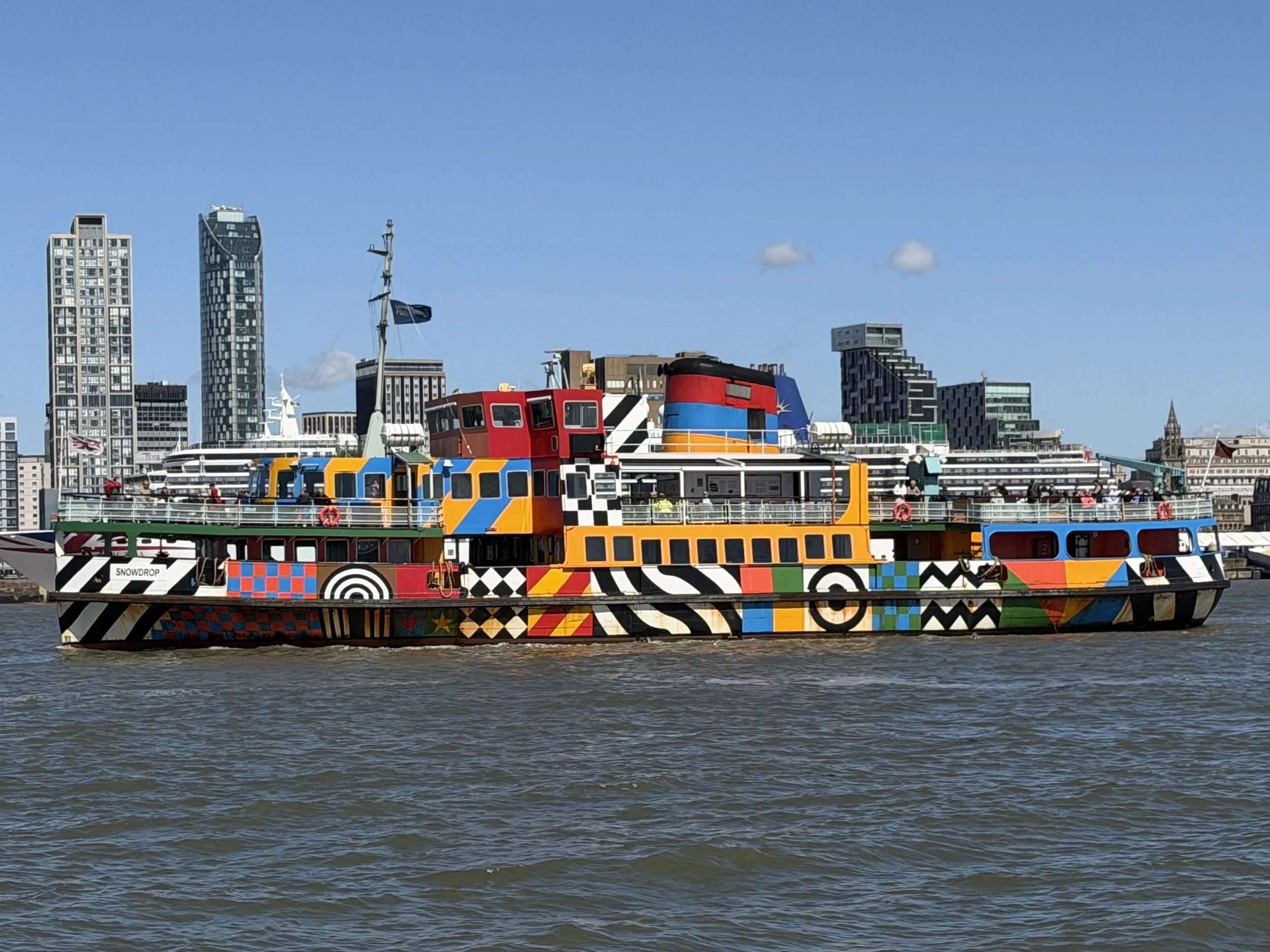   Wild looking ferries…  