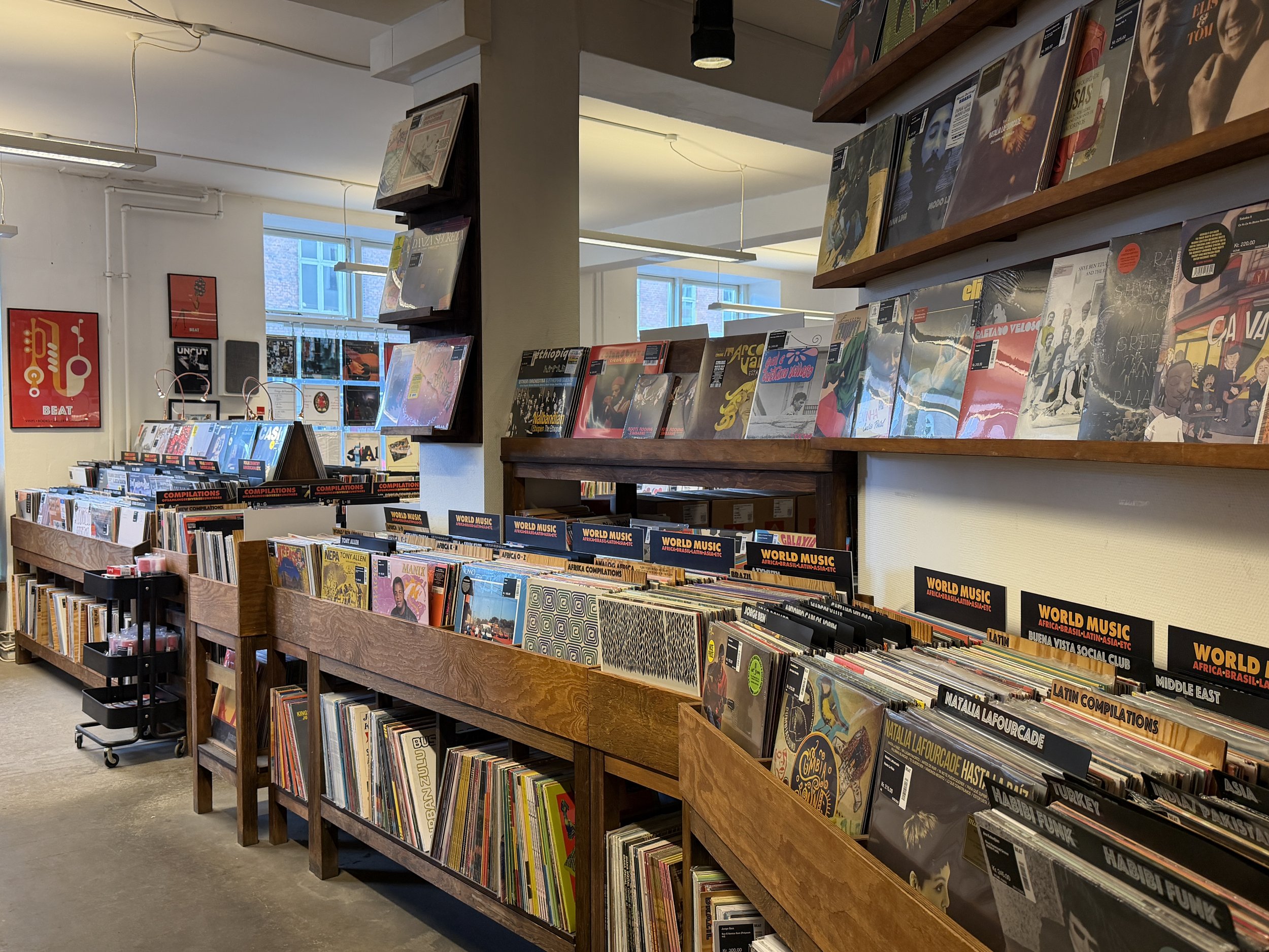   With a massive resurgence in vinyl, independent record shops are thriving.  