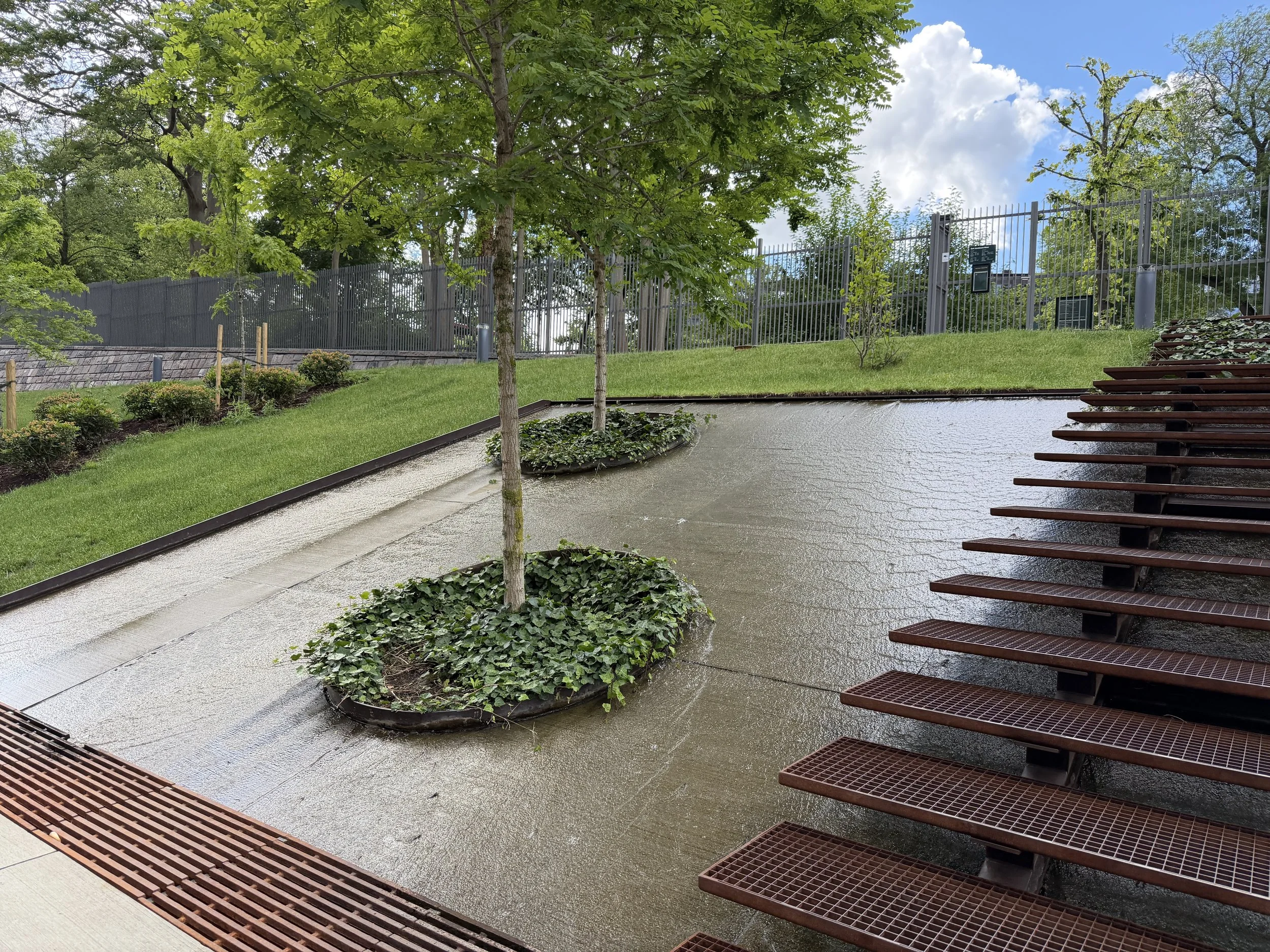   Interesting water feature  