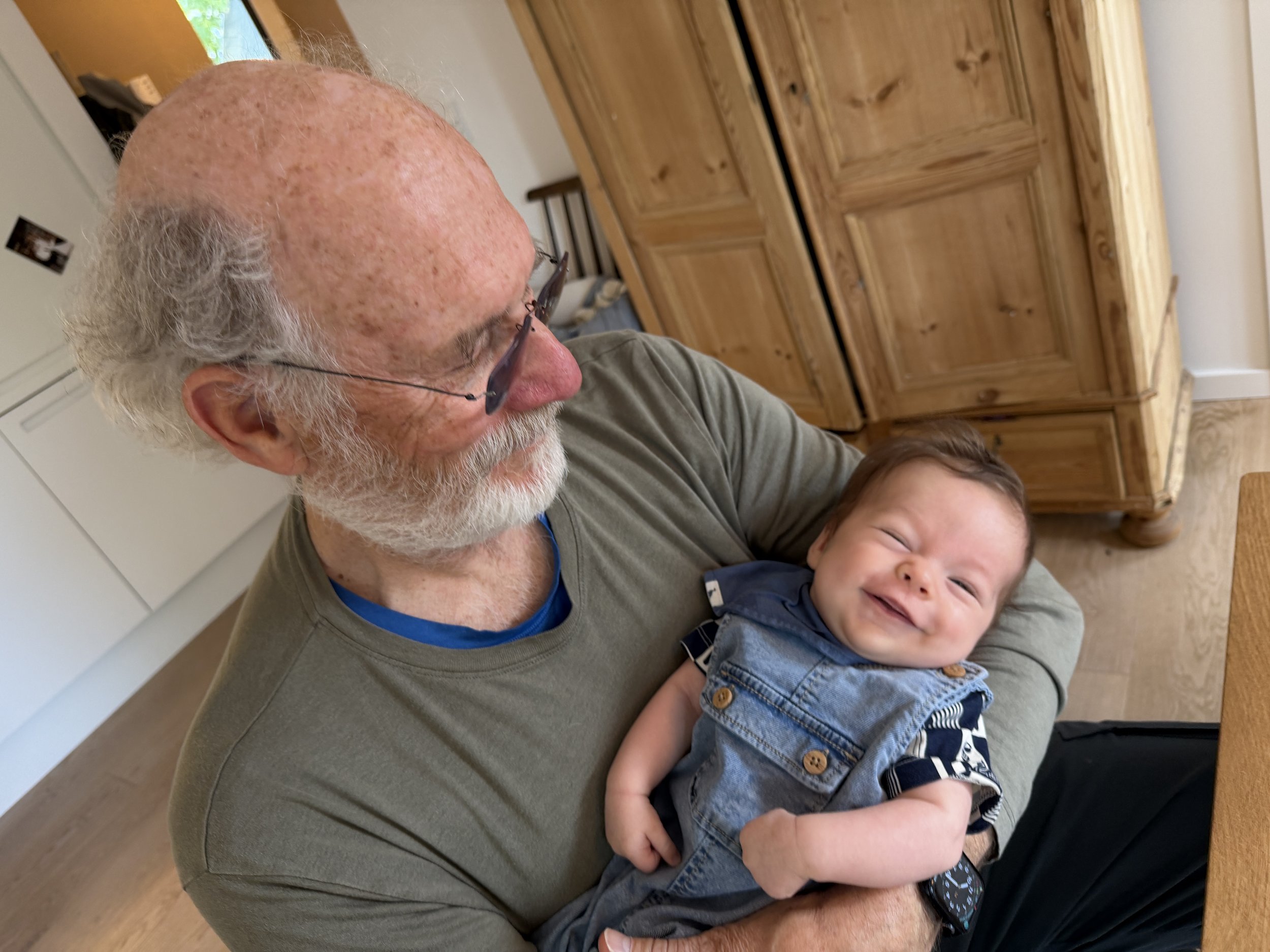   Practicing up on grandparenting.  