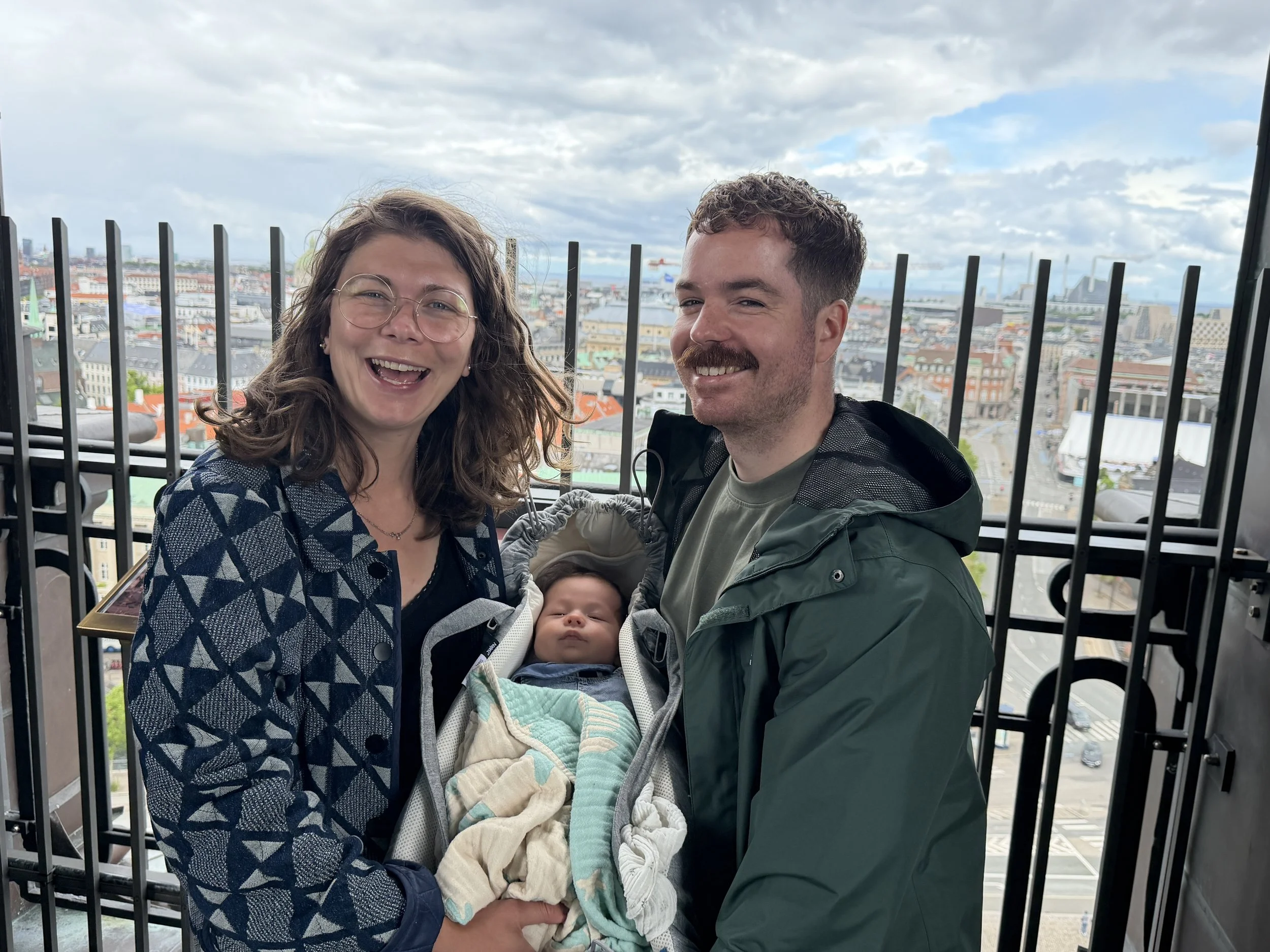   It’s windy at the top.  