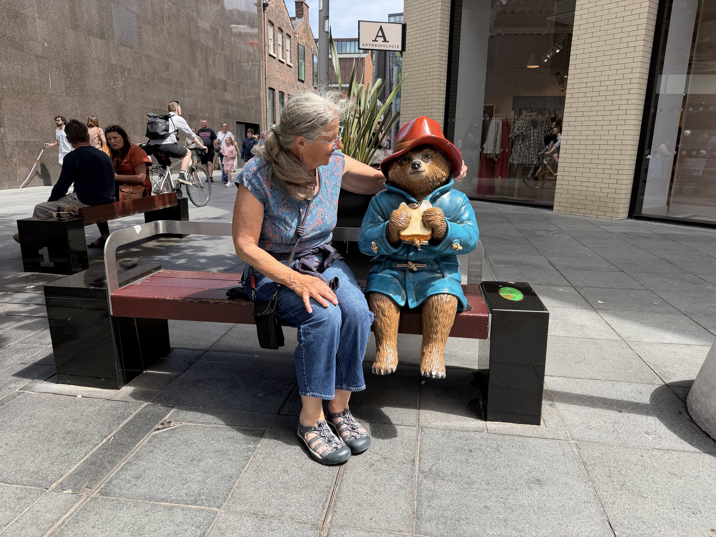   Had a brief chat with Paddington  