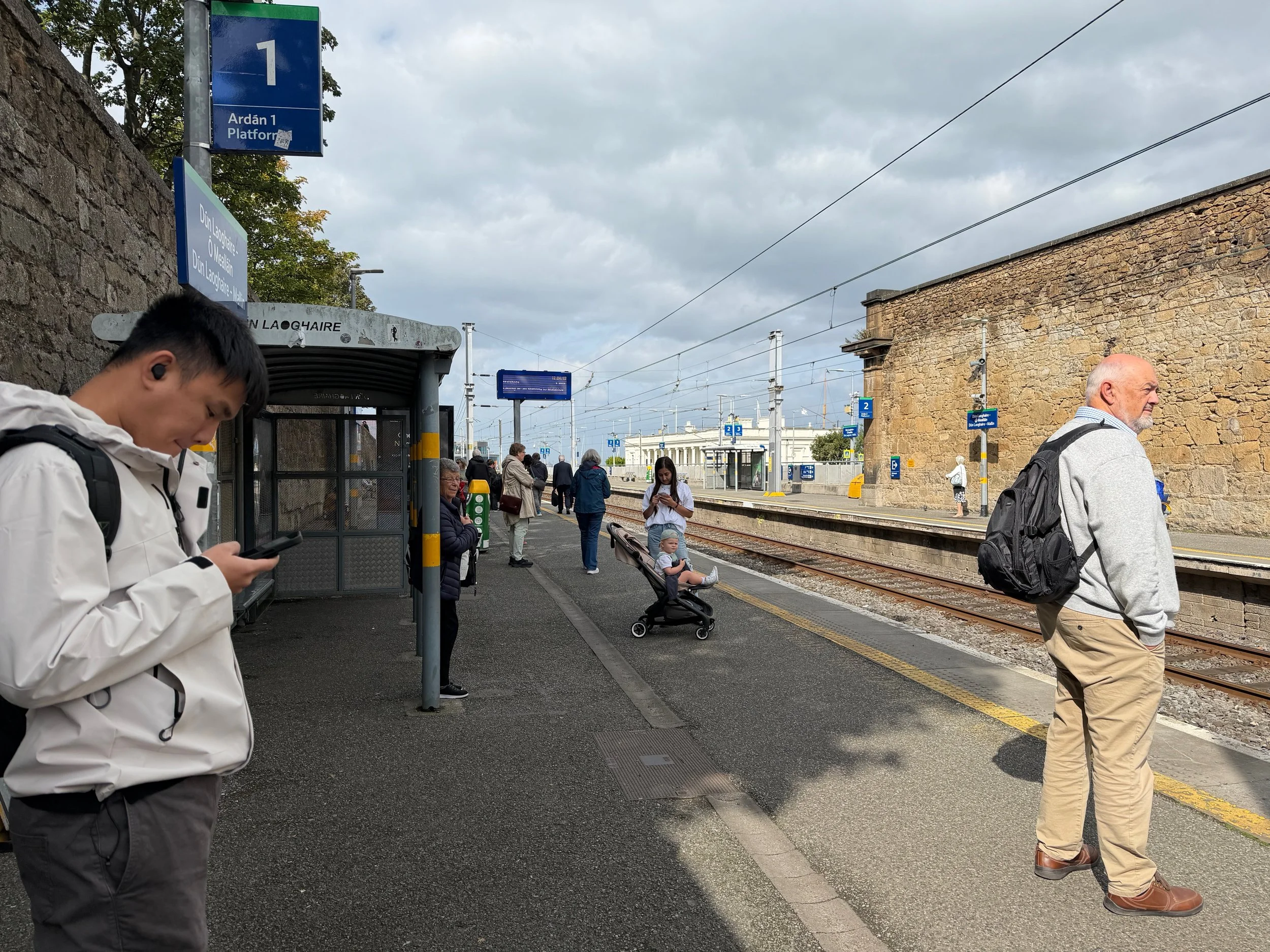   The train station is handy and just across the street from the marina.  
