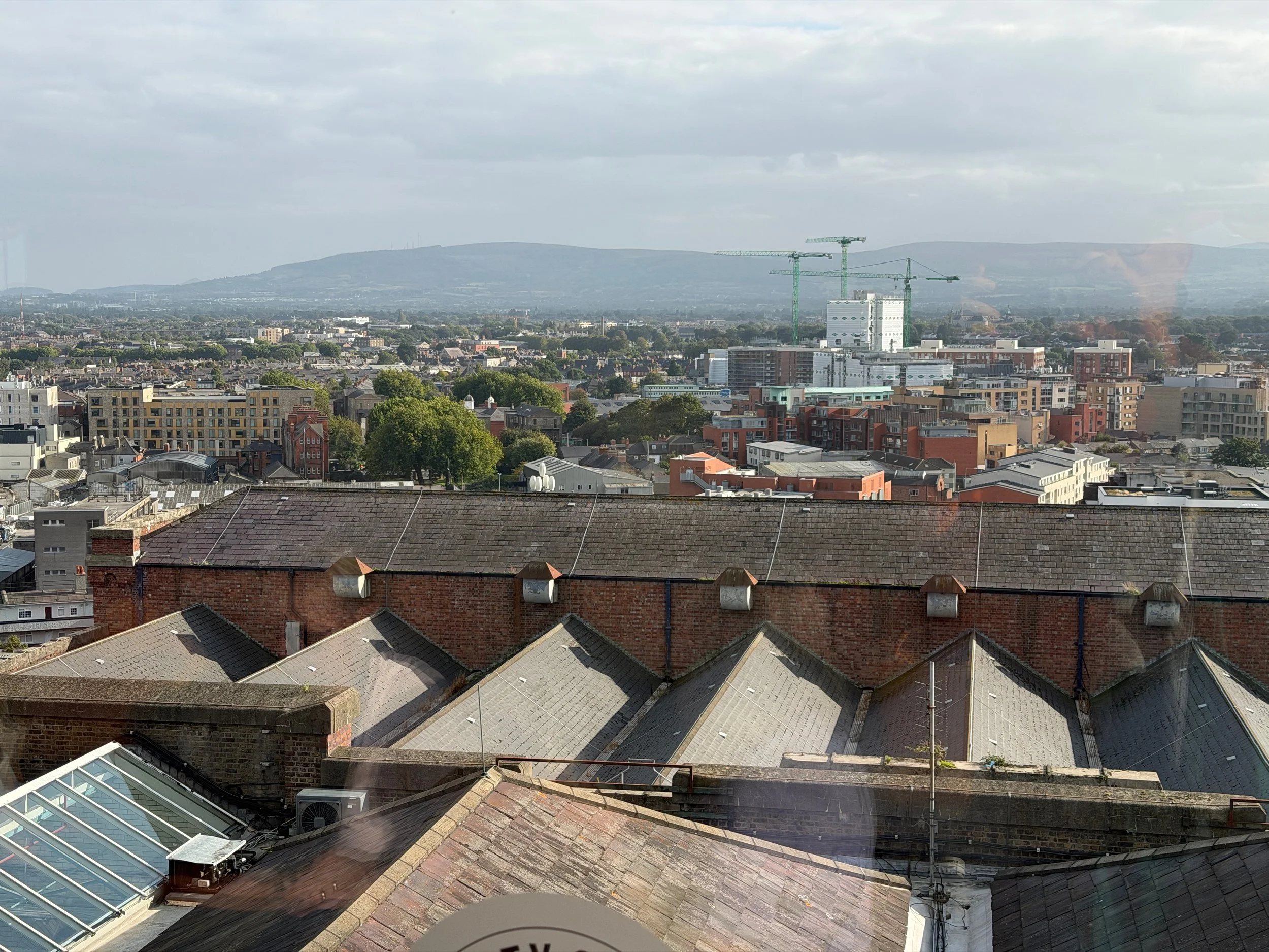   View from the Gravity Bar on the 7th floor.  
