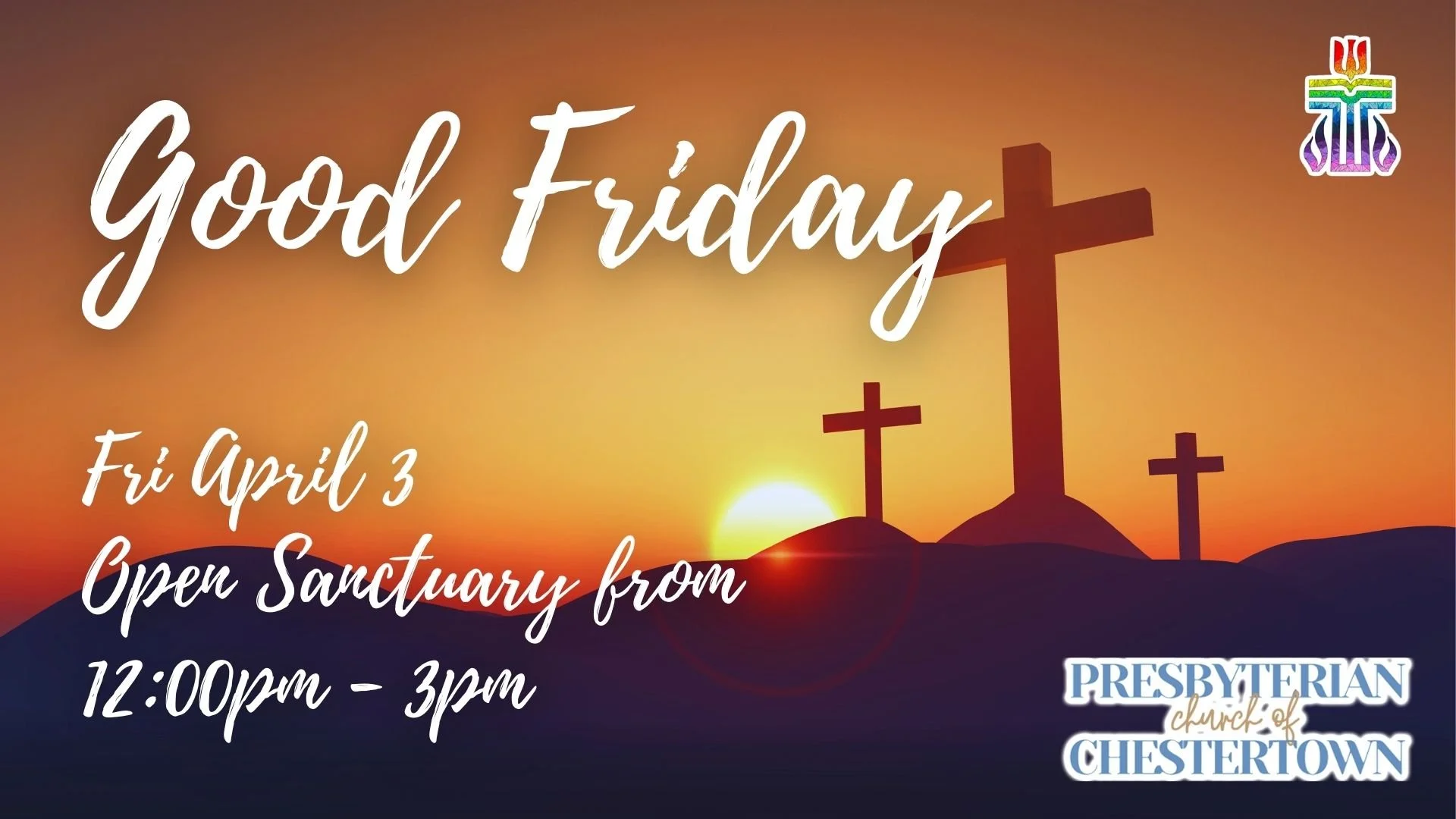 Good Friday, Open Sanctuary