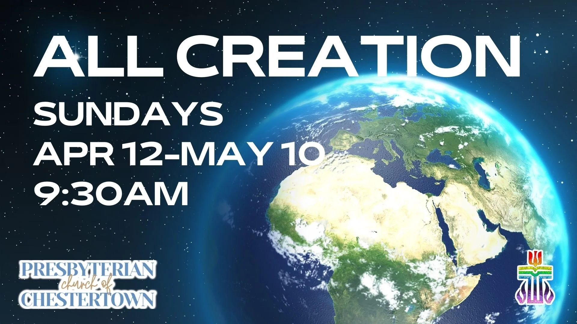 All Creation - a sermon series on this precious planet