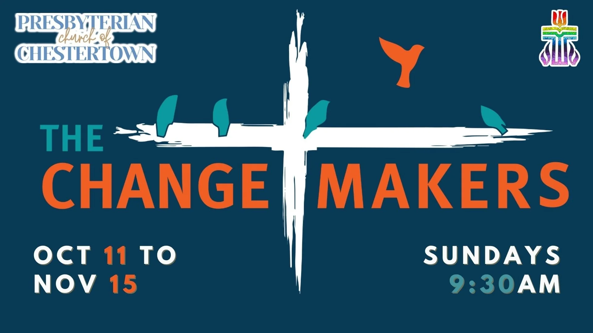 Changemakers - a sermon series for stewardship