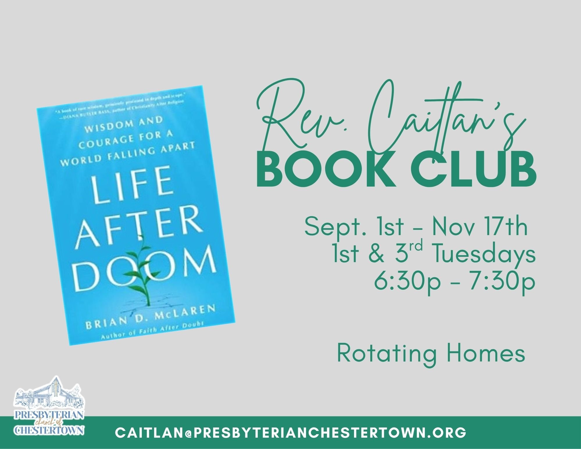 Rev. Caitlan’s Book Club 