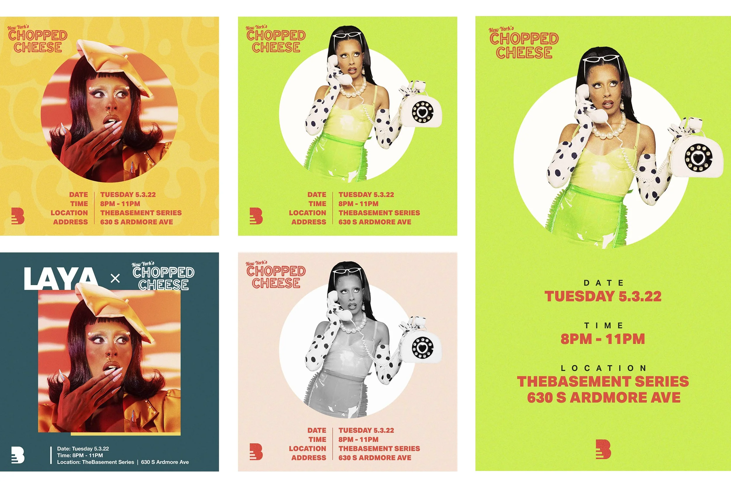 Laya x Chopped Cheese Collab