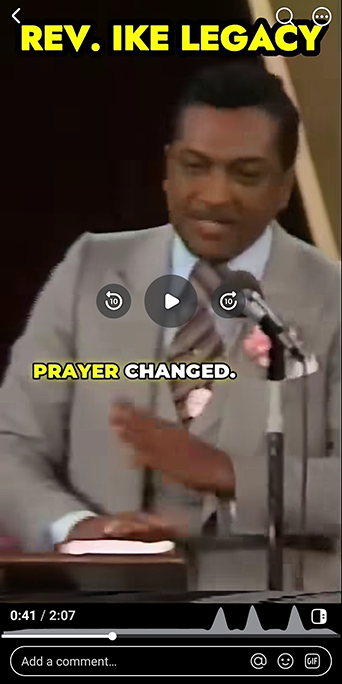 Prayer changes things because it changes me video thumbnail.