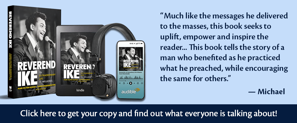 Rev. Ike's Biography - available in hardcover, ebook, and audiobook formats.