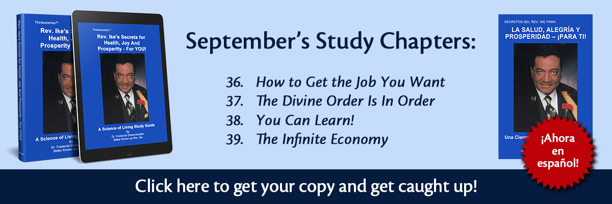 September's Study Chapters; Click here to get your copy and to get caught up!