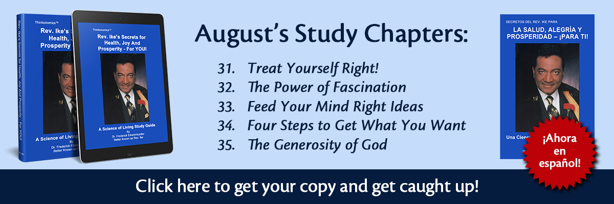 List of August's Study Chapters; Click here to get your copy and to get caught up!