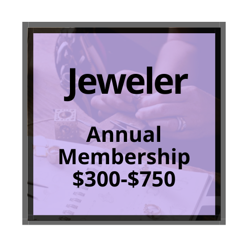 Jeweler Membership Levels 1 - 3