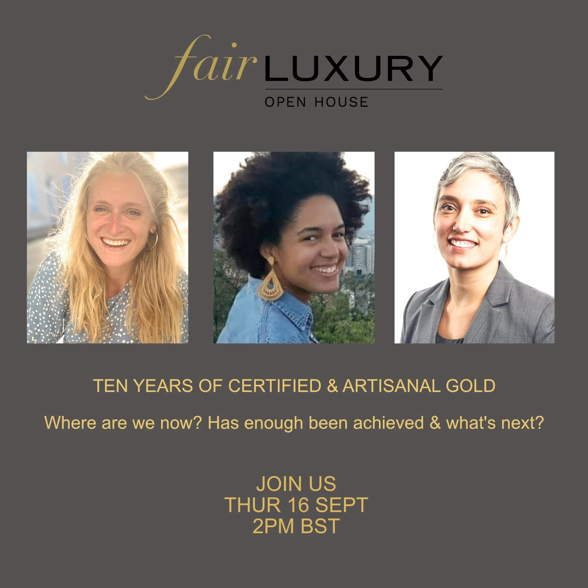 10 Years of Certified Artisanal Gold @Fair Luxury Open House  