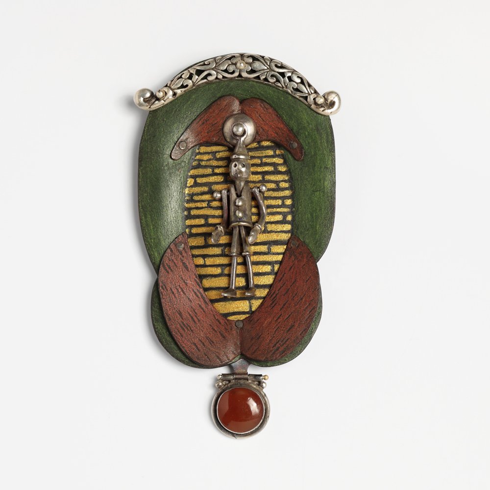 Marilyn da Silva's Tin Man Brooch