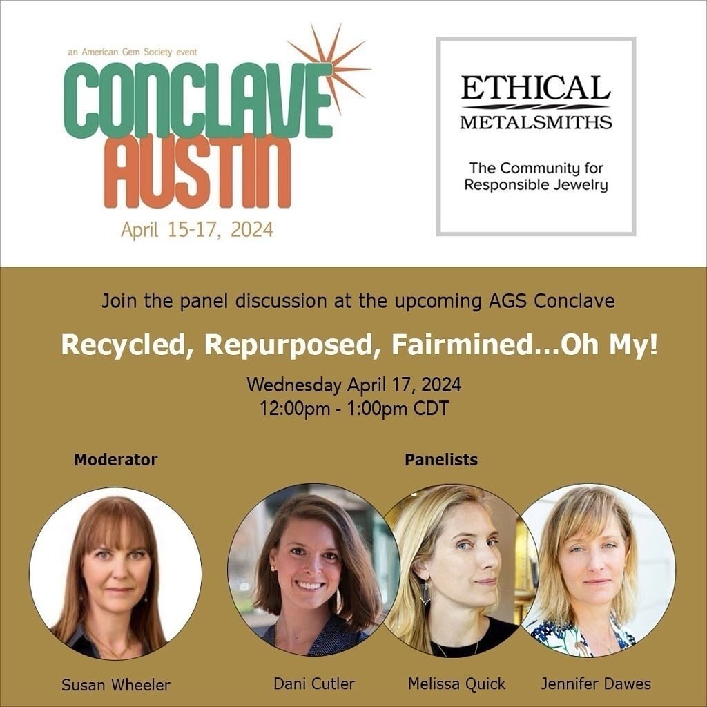 Any EM members heading to Austin for the AGS event? Check out or EM panel as we all try to demystify the gold supply chain 🔍🔍

The live event will take place this Wednesday April 17 at 12:00 at Conclave 📍

Looking forward to seeing some familiar f