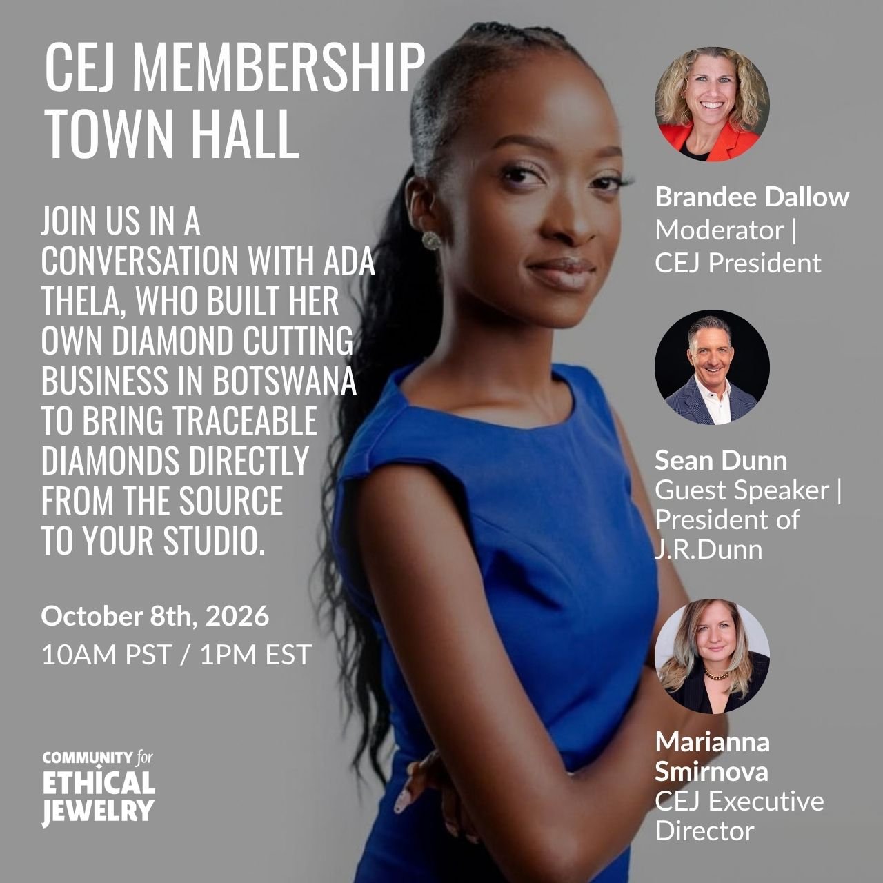 Community for Ethical Jewelry’s Town Hall Meeting