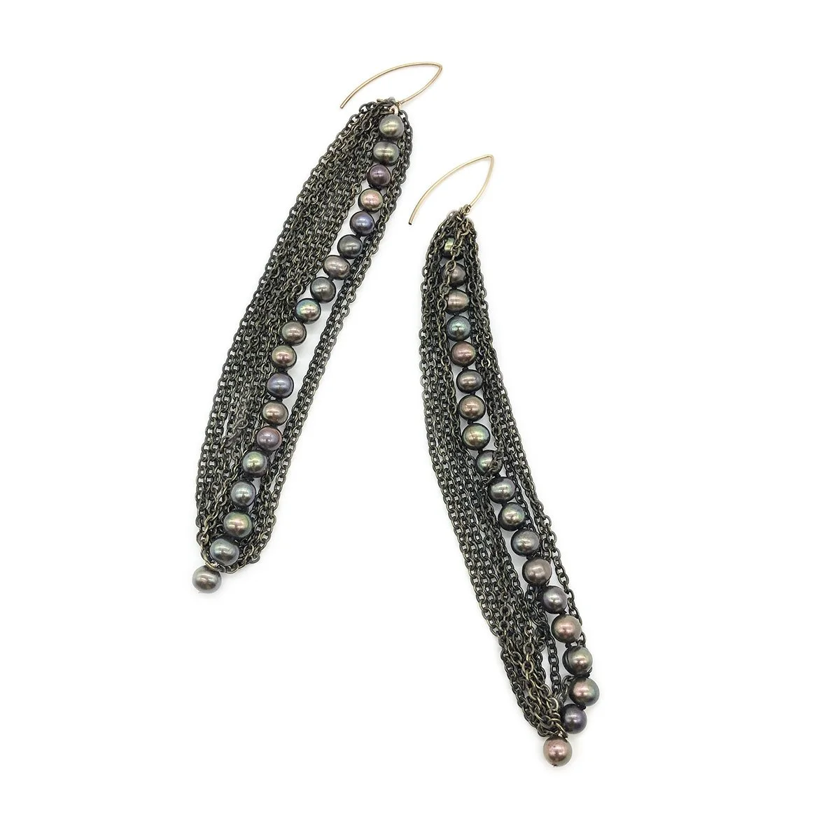In a Pod Pearl Earrings