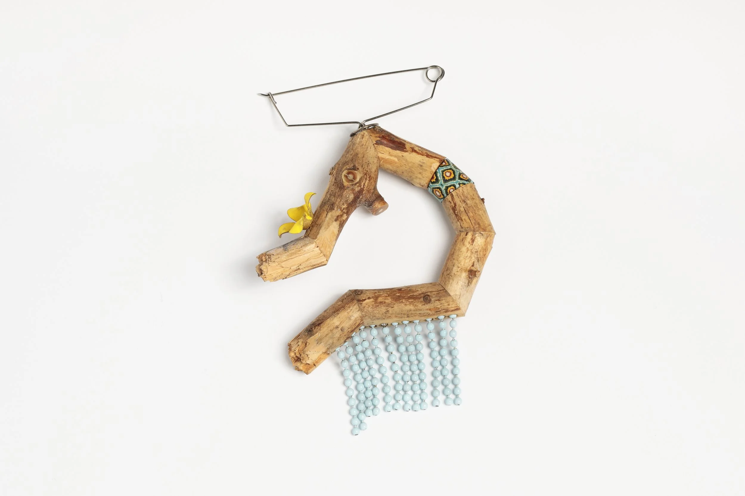 Taylor Zarkades King Tassel Brooch