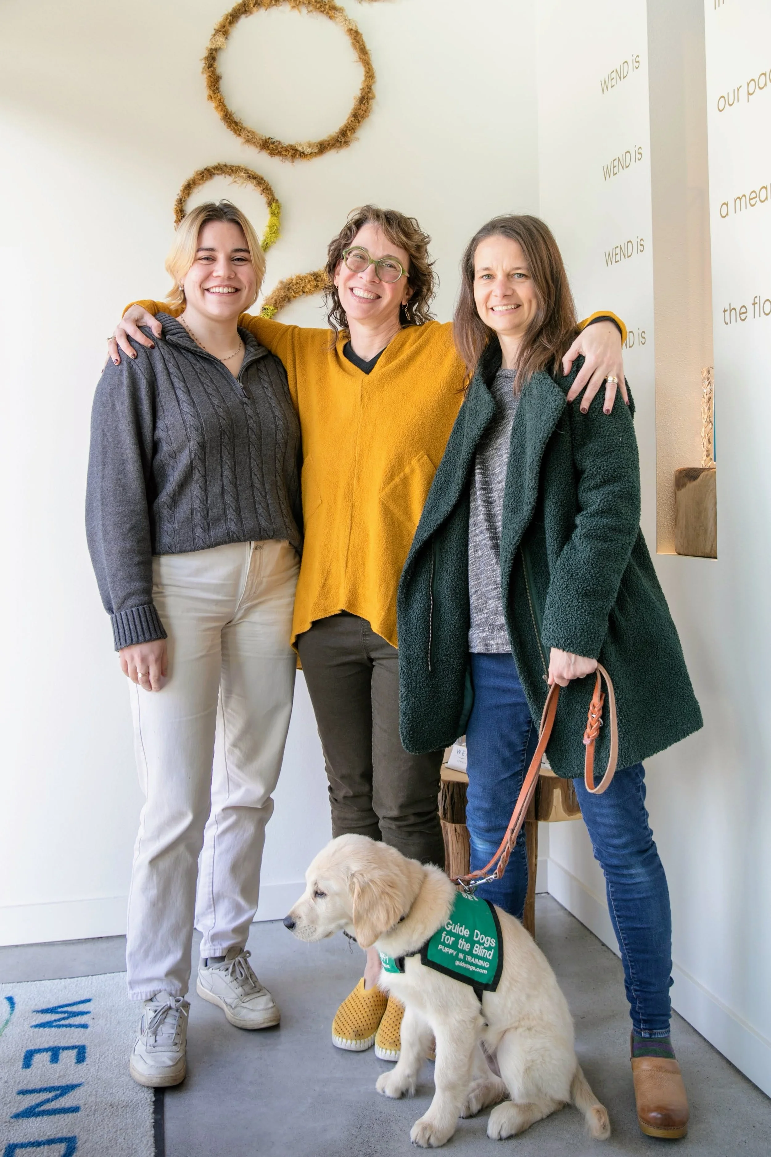 Wendy Woldenberg, Lexie Tiffany, and Mitzy Oubre.