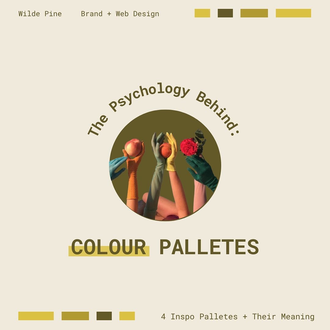 Behind your color palette should be strategy. But what does that really even mean though?⠀⠀⠀⠀

Every color has a psychological impact on us and leads to decision making -- and we aren't even aware of the connection half the time ourselves!

Have you 
