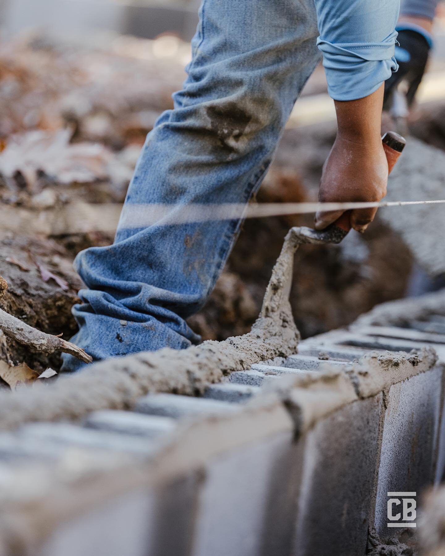 Foundation is complete! Always grateful for specialty contractors who feel more like friends, and Armando is one of the best in his field.