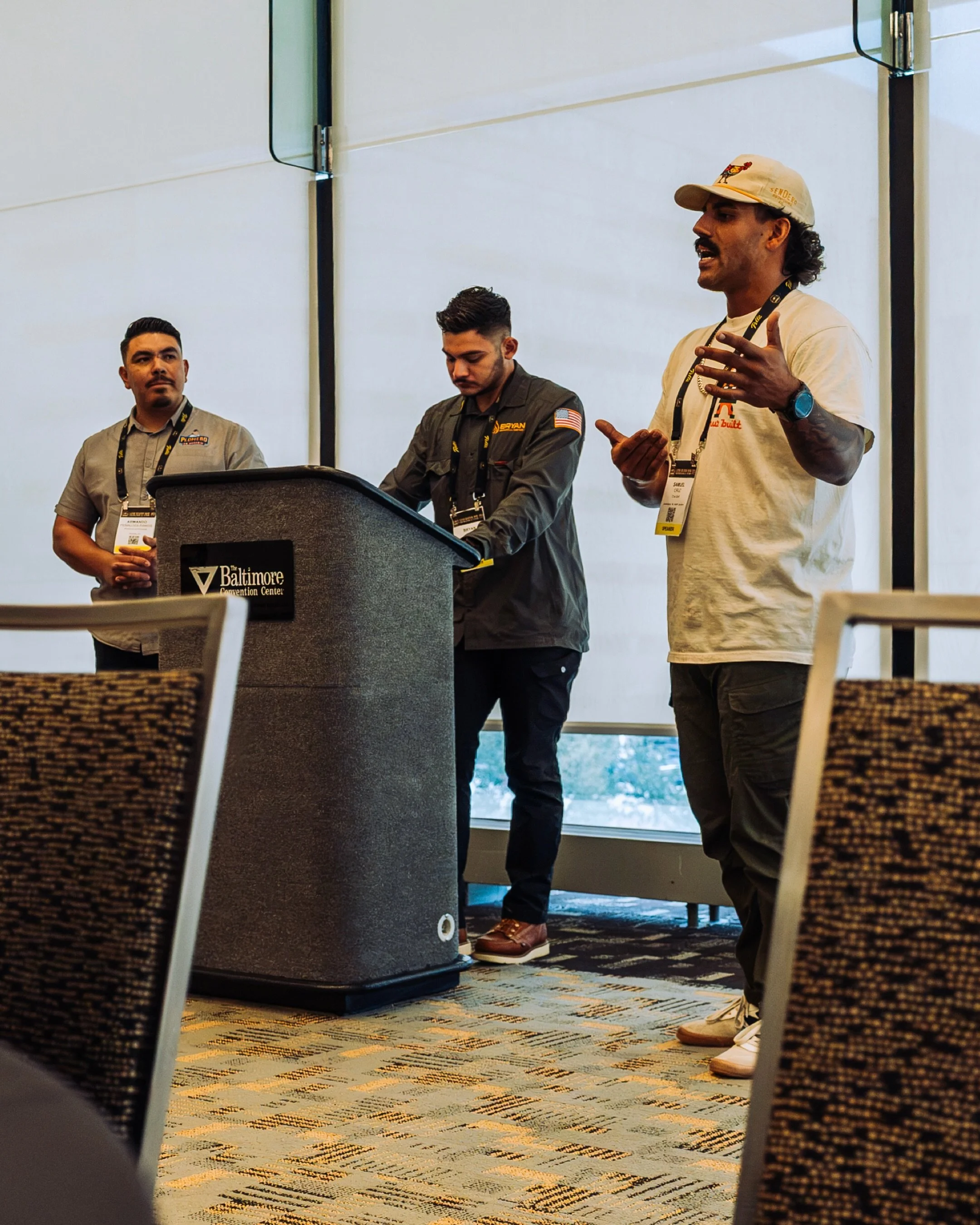 what a priviLege being asked to speak at the first ever Latino builder show. 🫶🏽

getting to inspire the next generation of peopLe in our industry means so much to me &amp; something i&rsquo;m so passionate about because of my own journey in this in