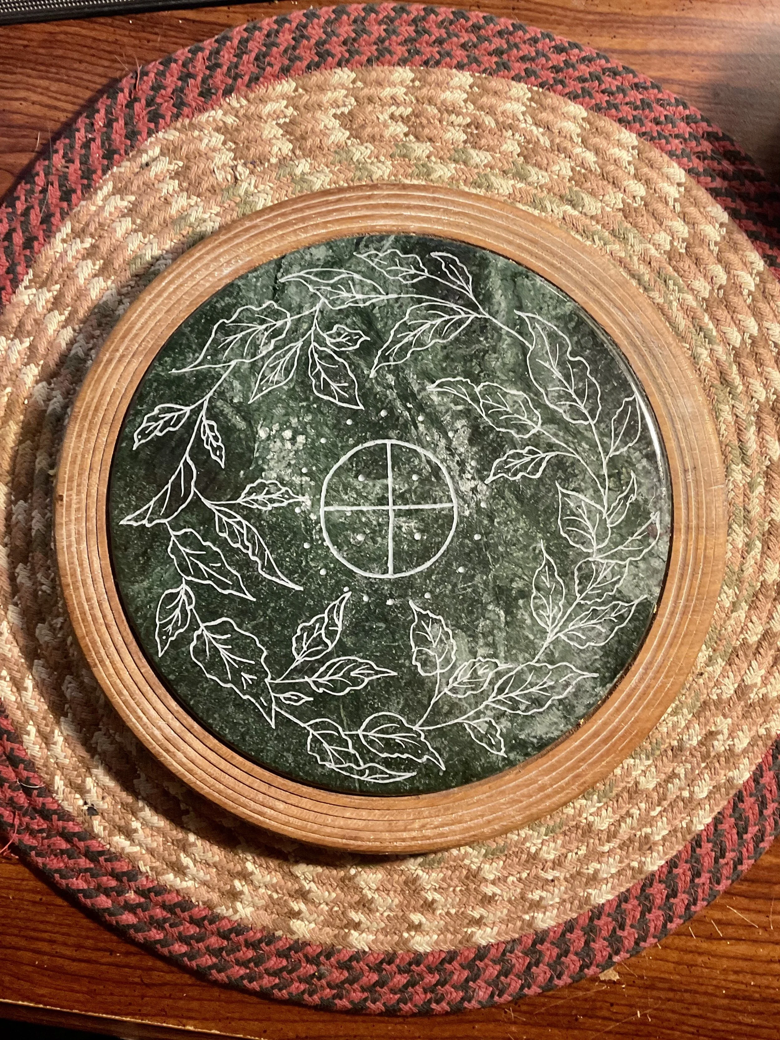 Solar Wreath trivet