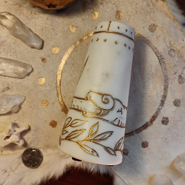 Ouroboros Candle Holder