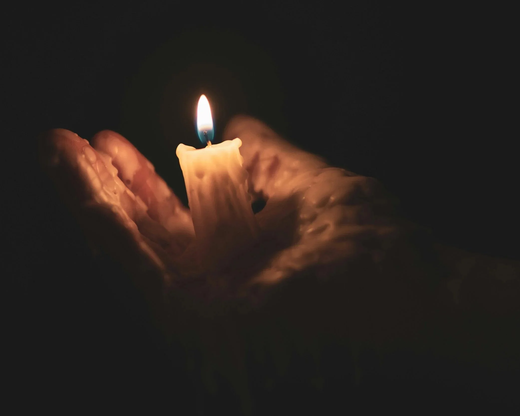 Hold the Flickering Flame - Poem by Ann Val
