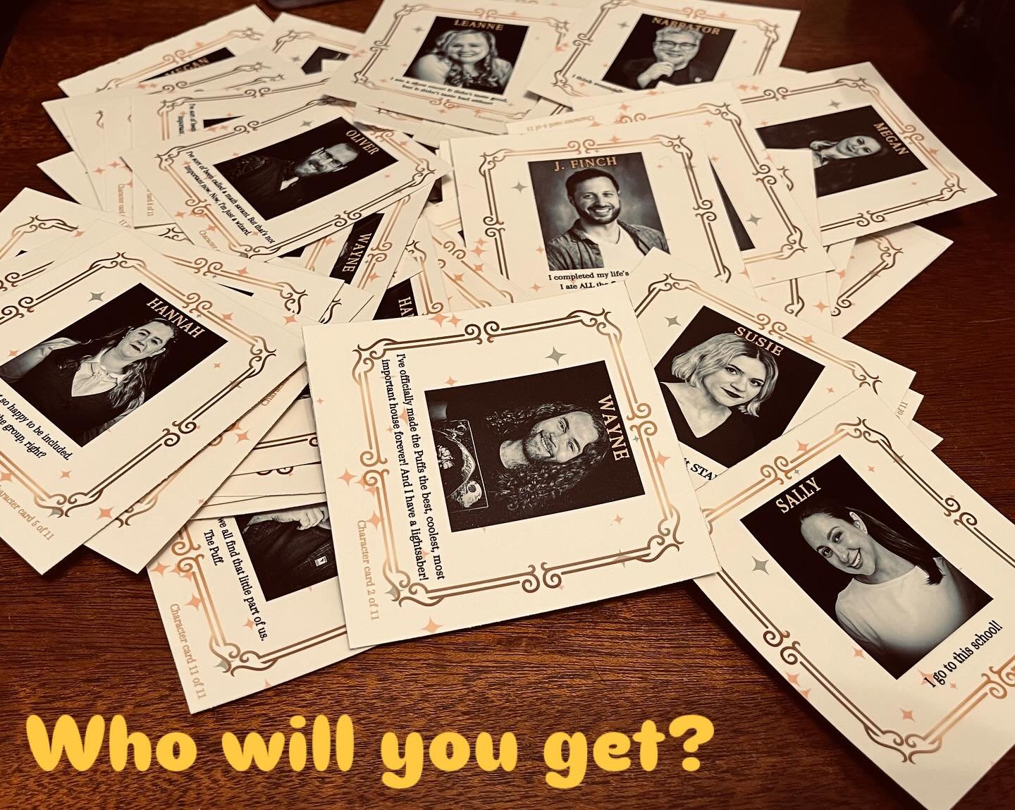 Fresh batch of chocolate swan collectors cards have been made! One in every chocolate swan box (delicious chocolate brownies made by @jaimebakes_bakery ). Only available at our shows! Join us for our second weekend of PUFFS at @thestatehdg tomorrow